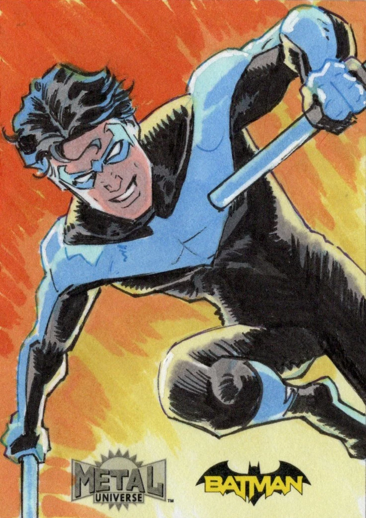 Nightwing - Upper Deck Skybox Metal Universe Batman