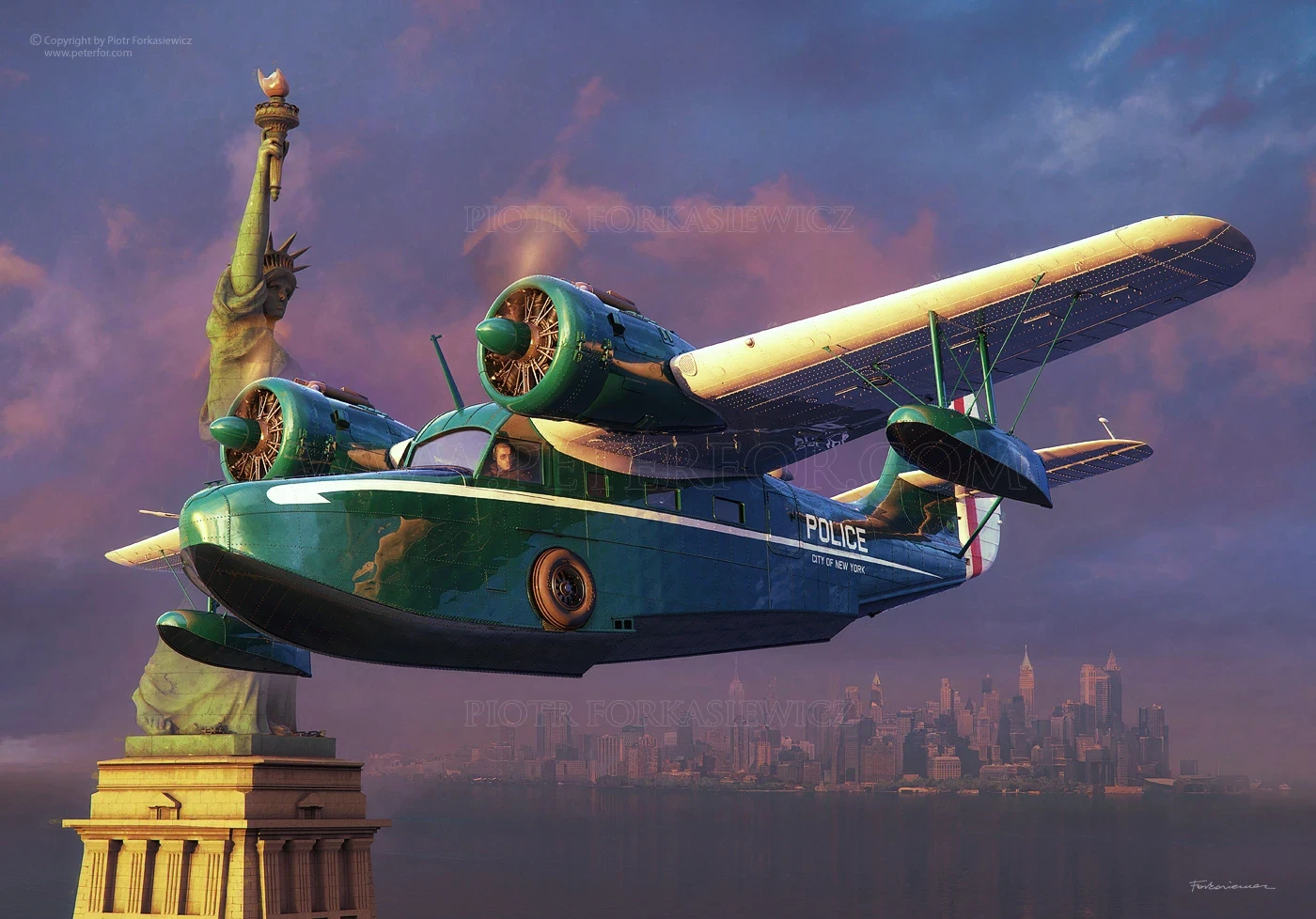 Grumman Goose NY Police version