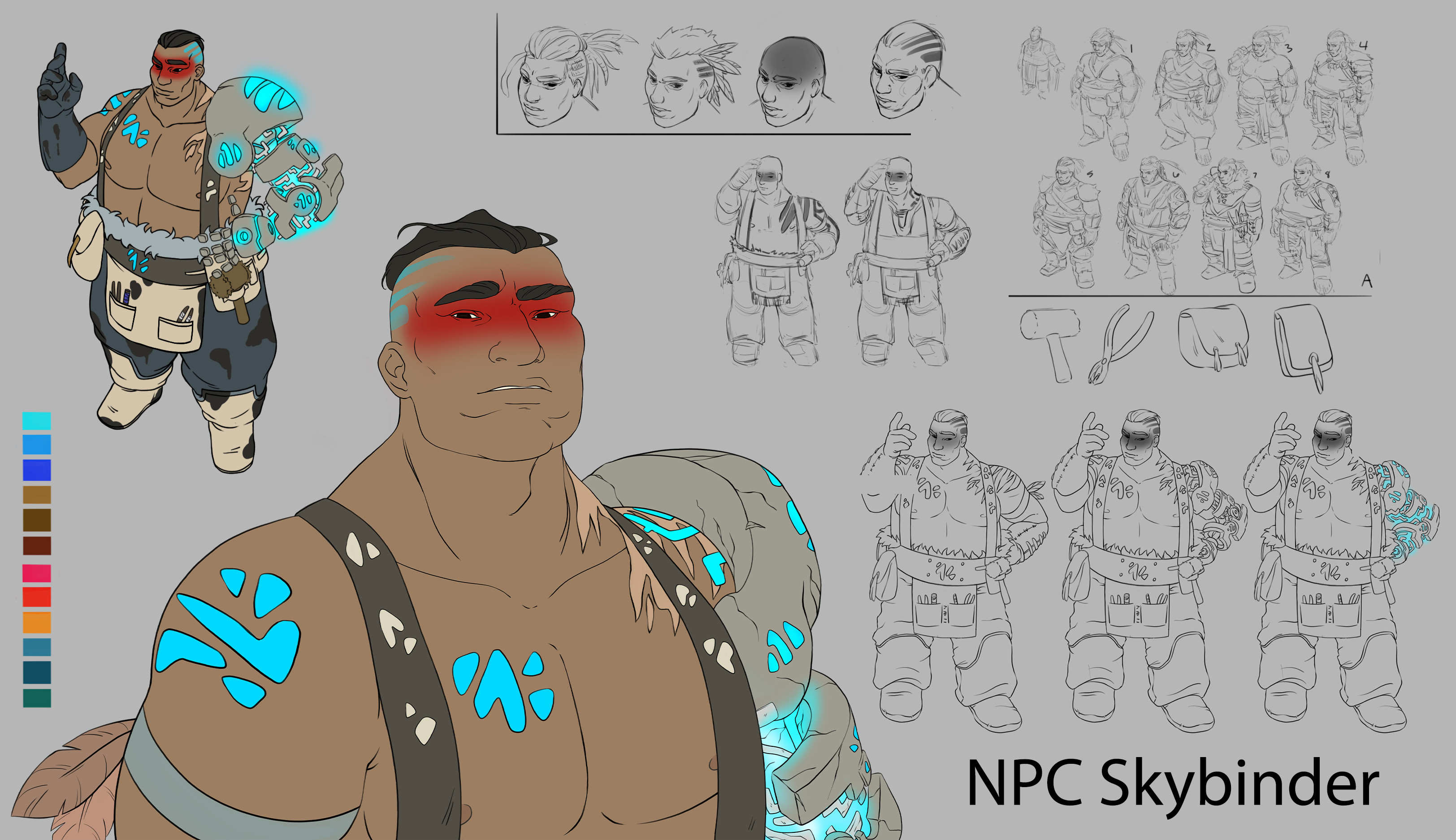 Skybinder NPC in the main hub.