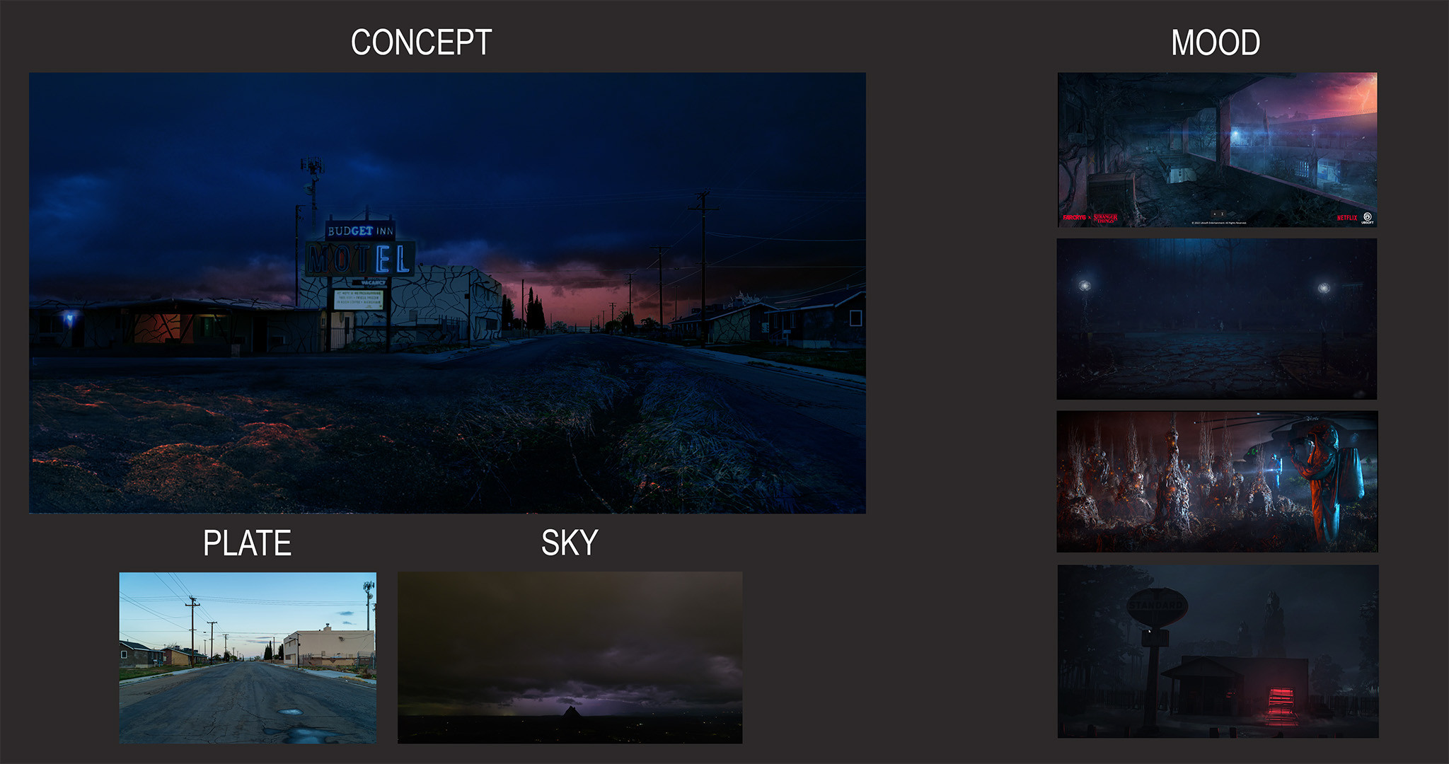 Initial concept and mood board