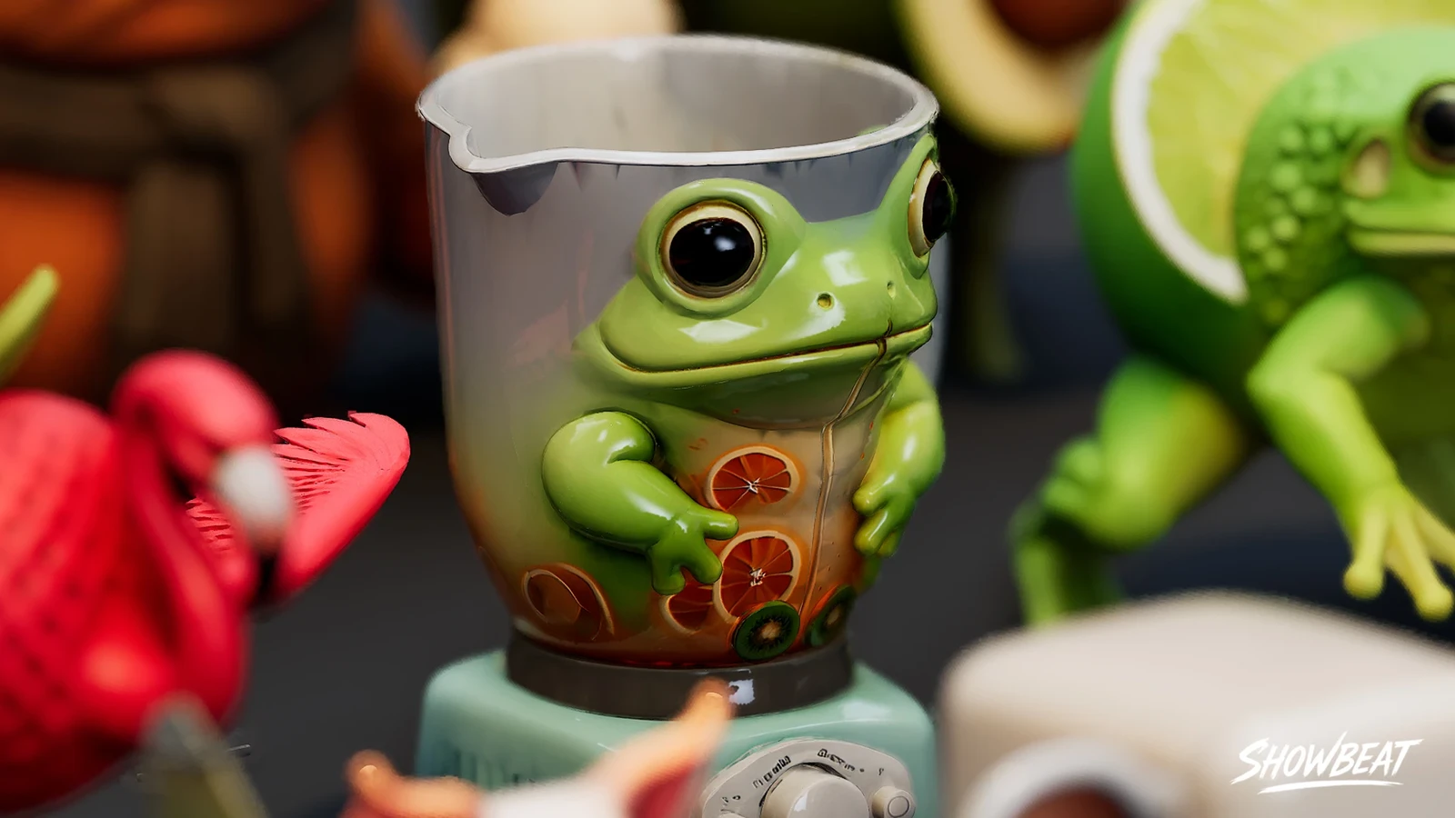 Character Close-up View