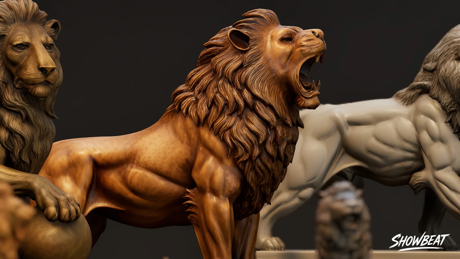 Character Close-up View

