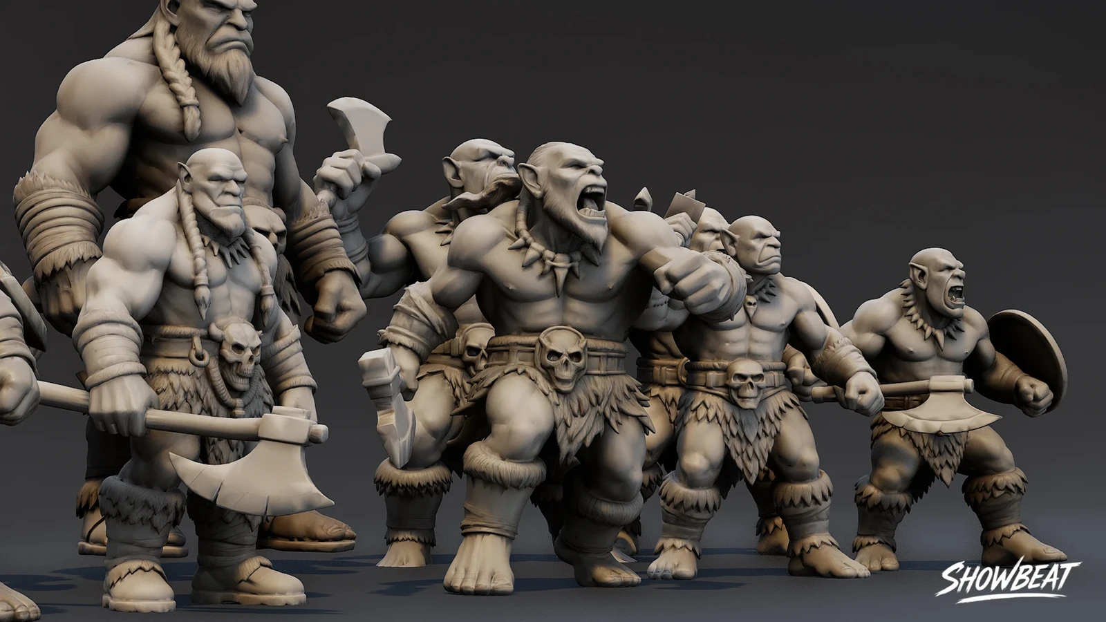 Character Close-up View