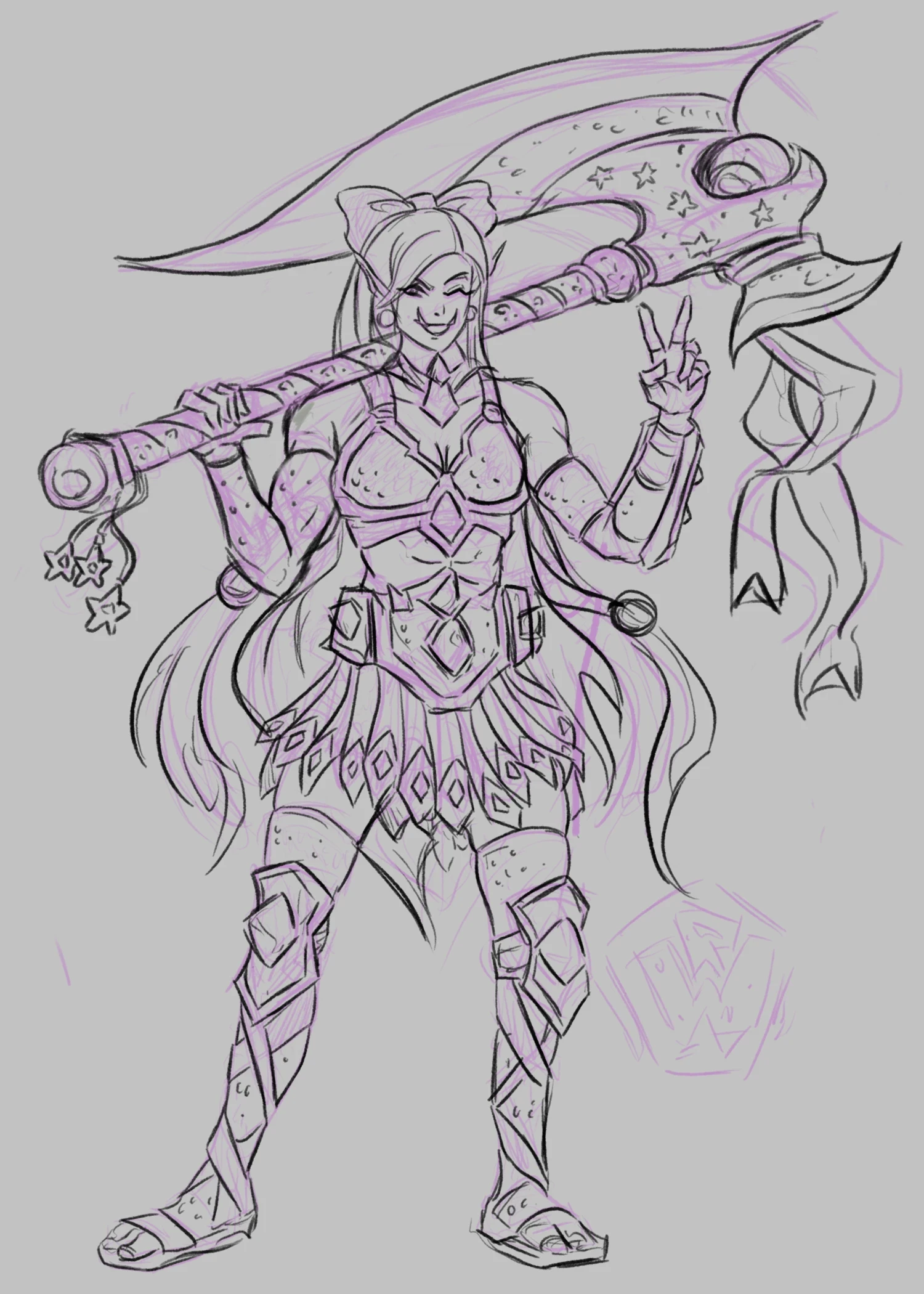 Initial Rough Sketch