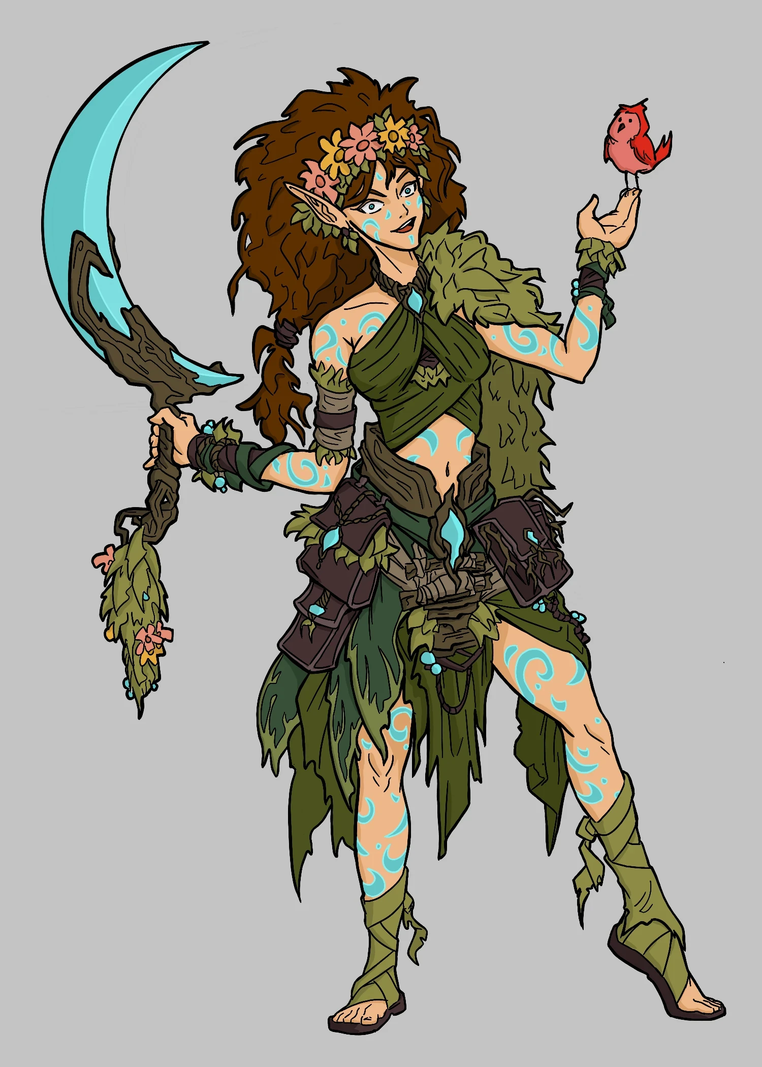 Elf Druid Design