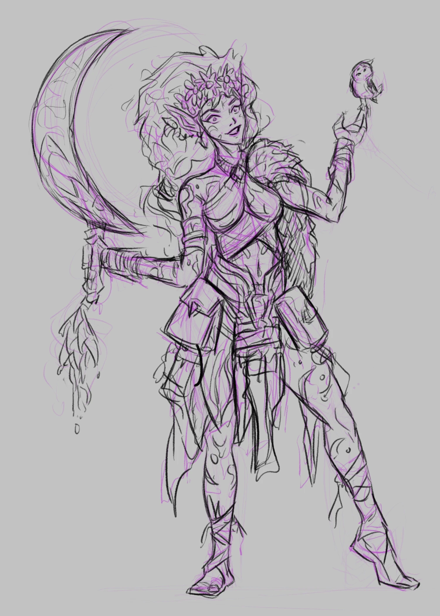 Initial Rough Sketch