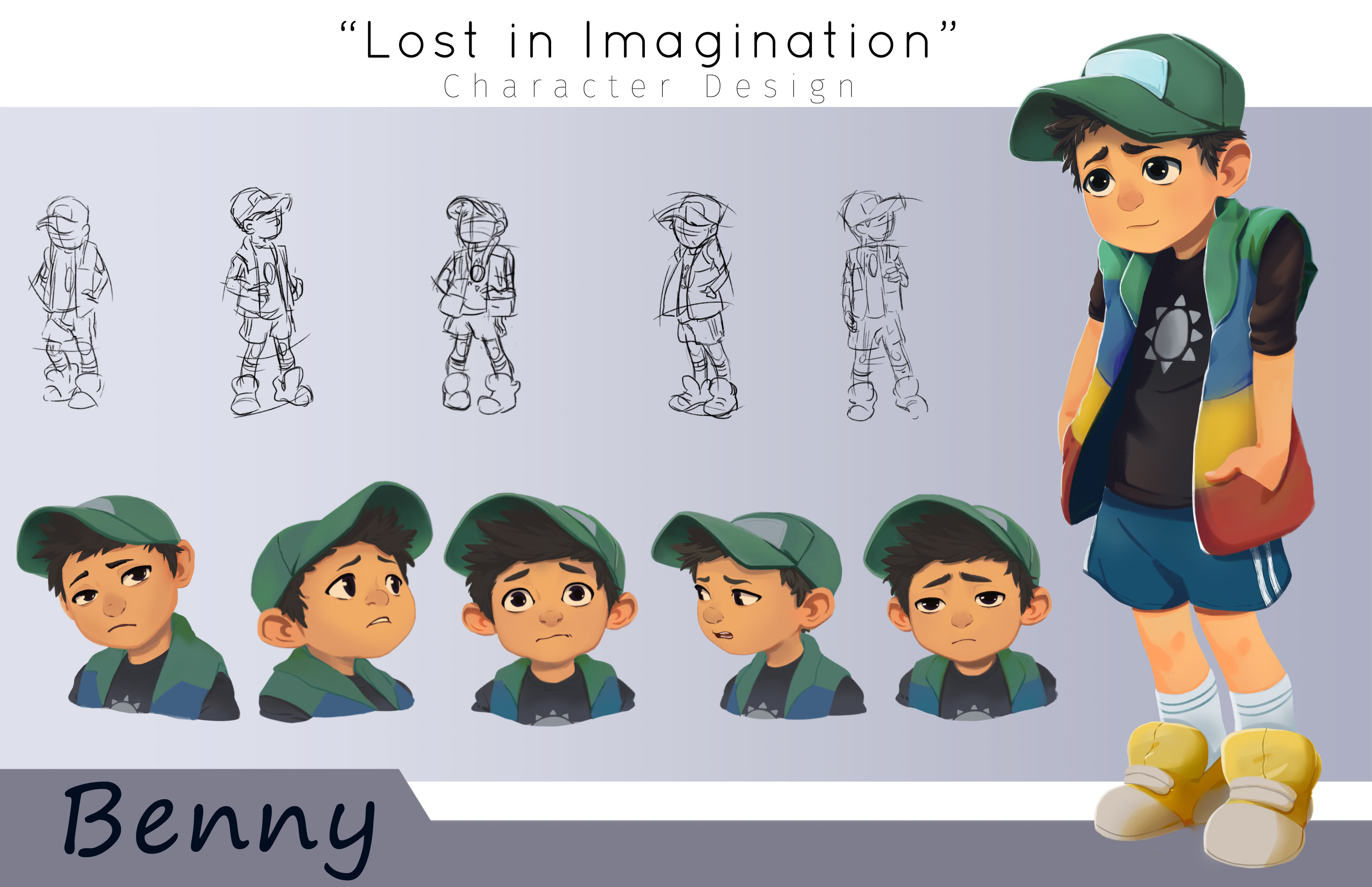 Benny: one of our protagonist characters.