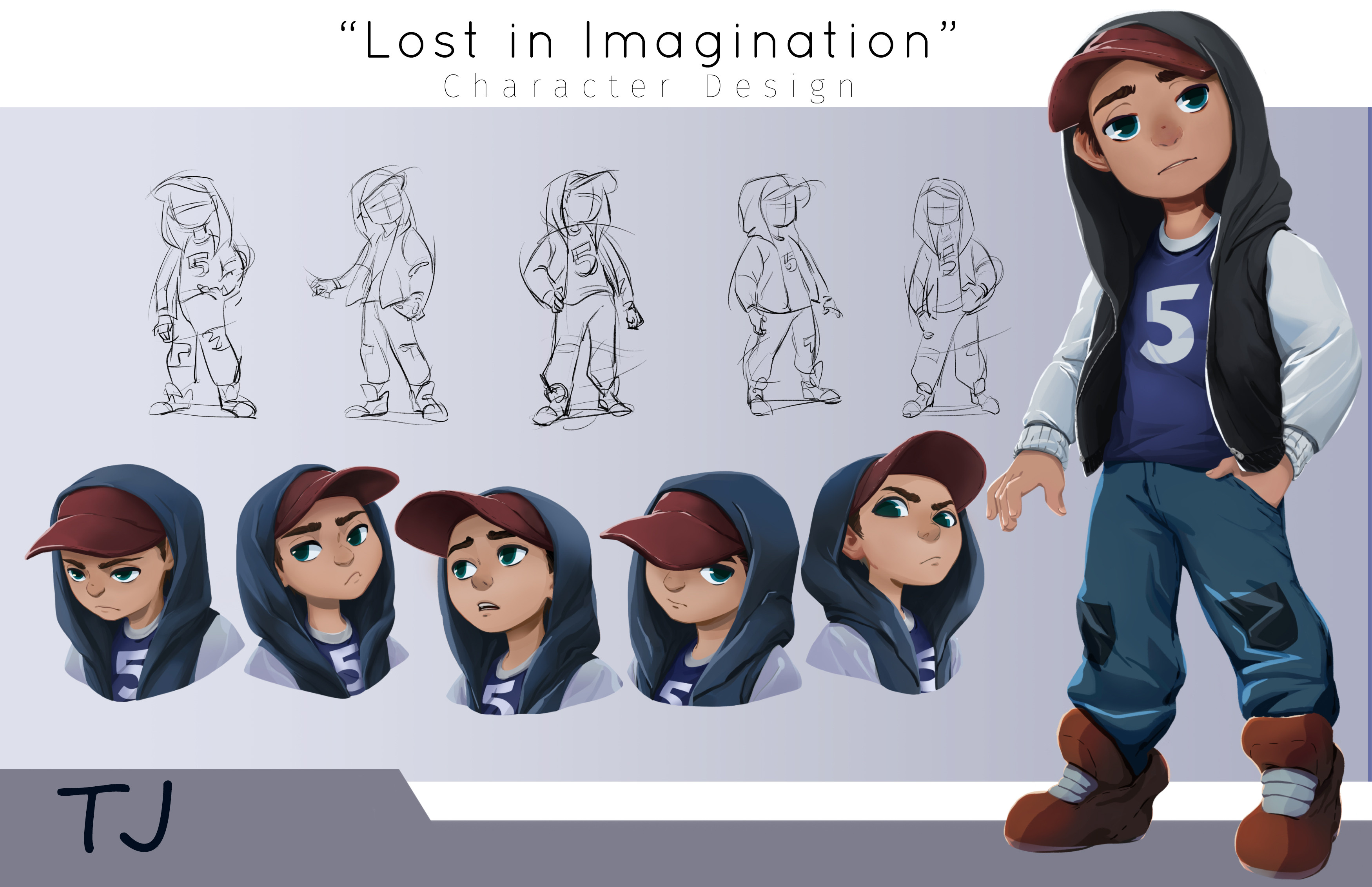 TJ: one of the protagonists.