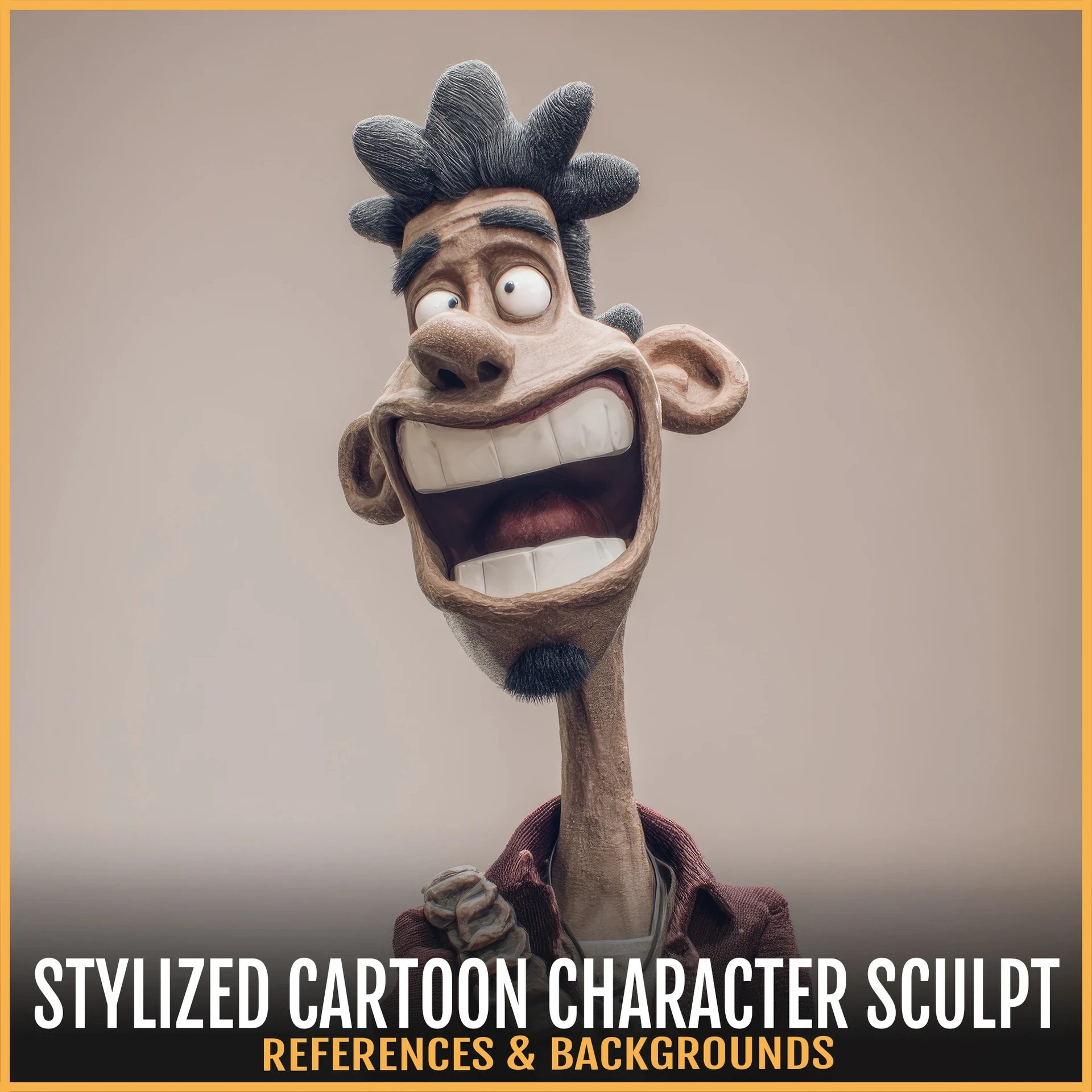 Artificial Dimension - 303 Stylized Cartoon Character Sculpt