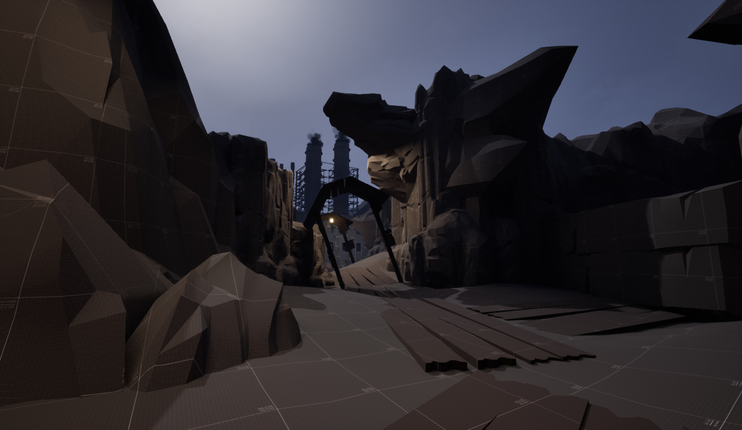 Trail headed toward The Foundry.