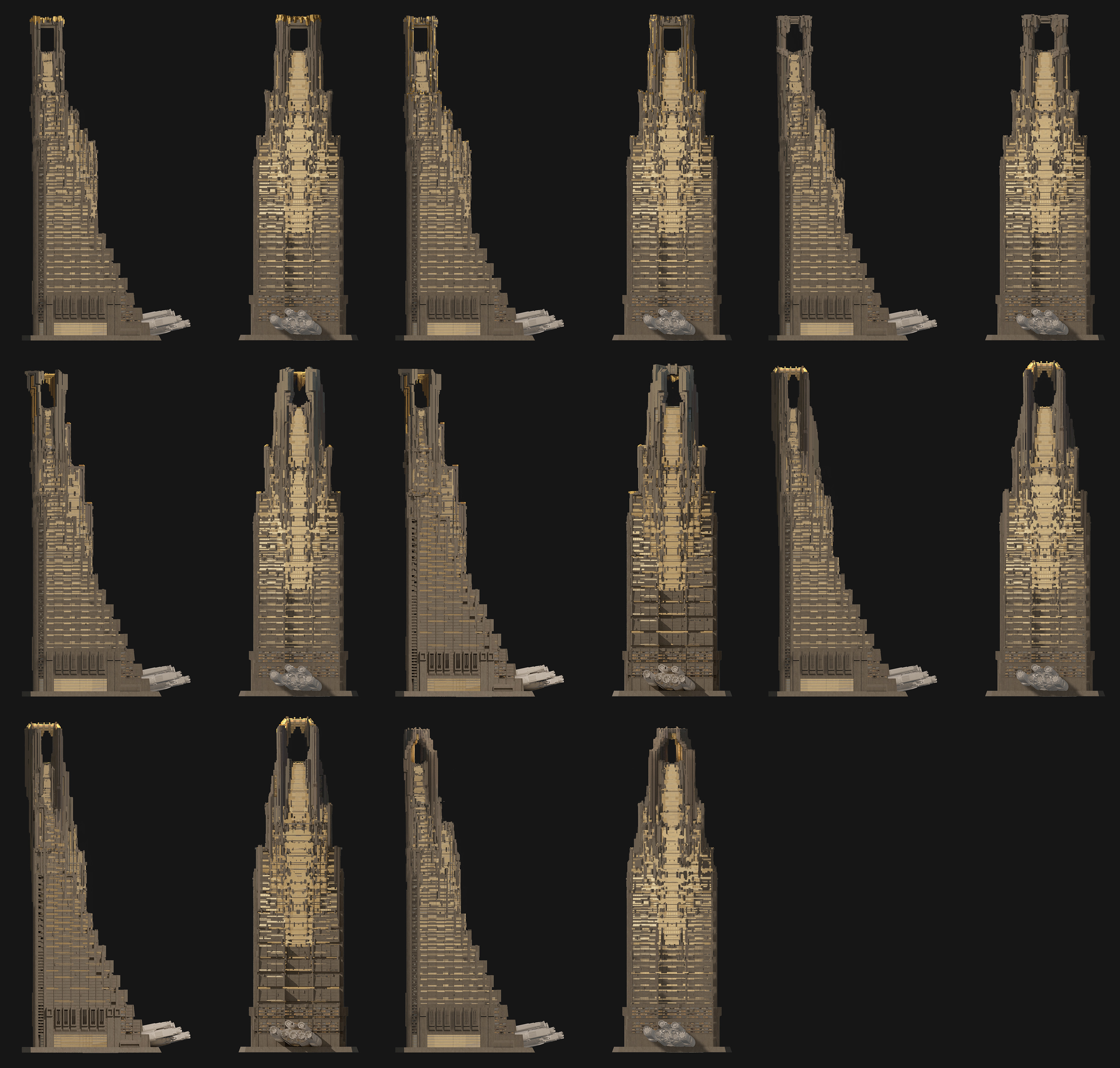 A selection of the top crown options