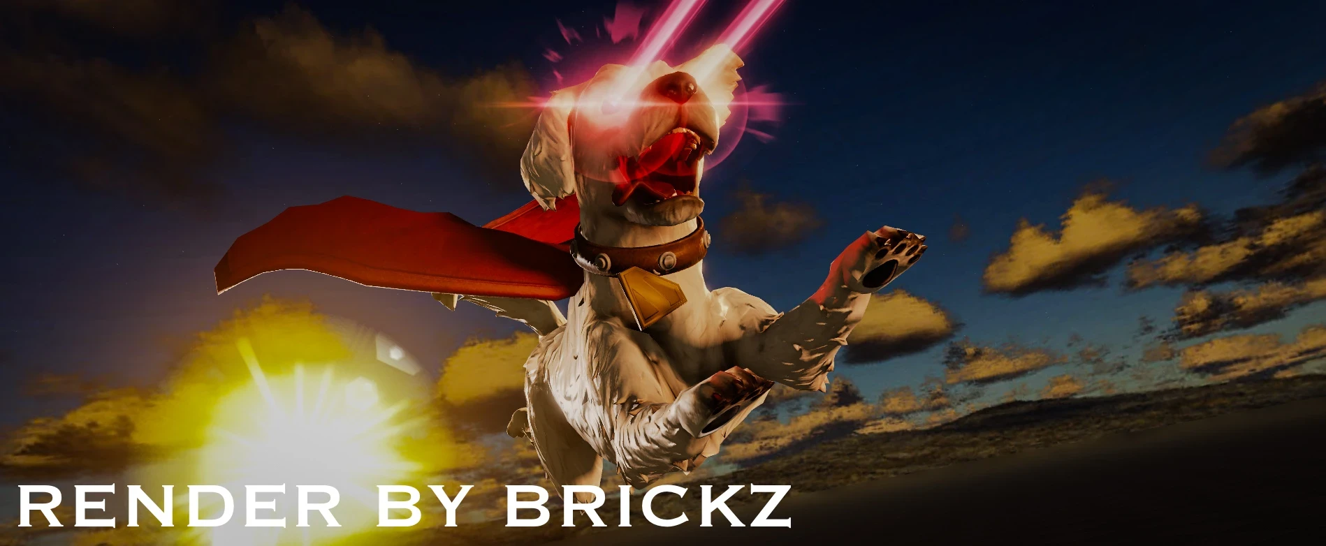 ArtStation - Krypto The SuperDog (Old Render)
