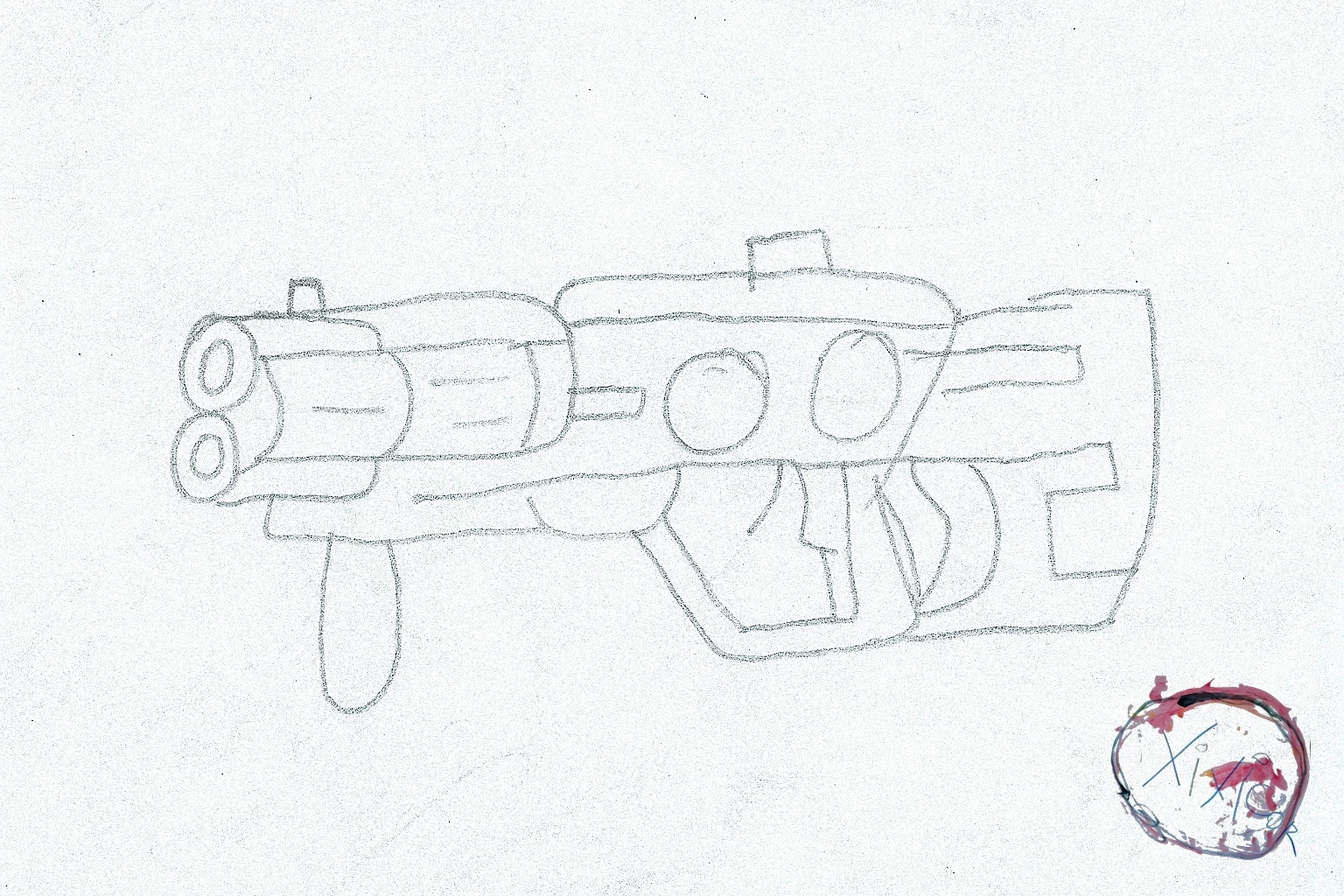 Anti-drone inspired system. Adapted tech.