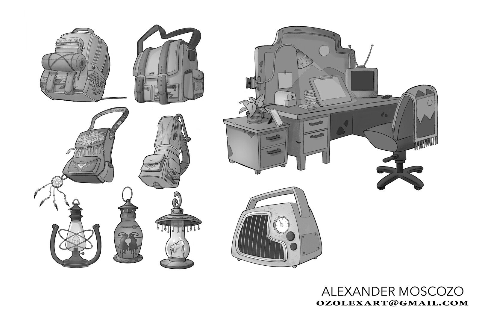 Southwestern Themed Props