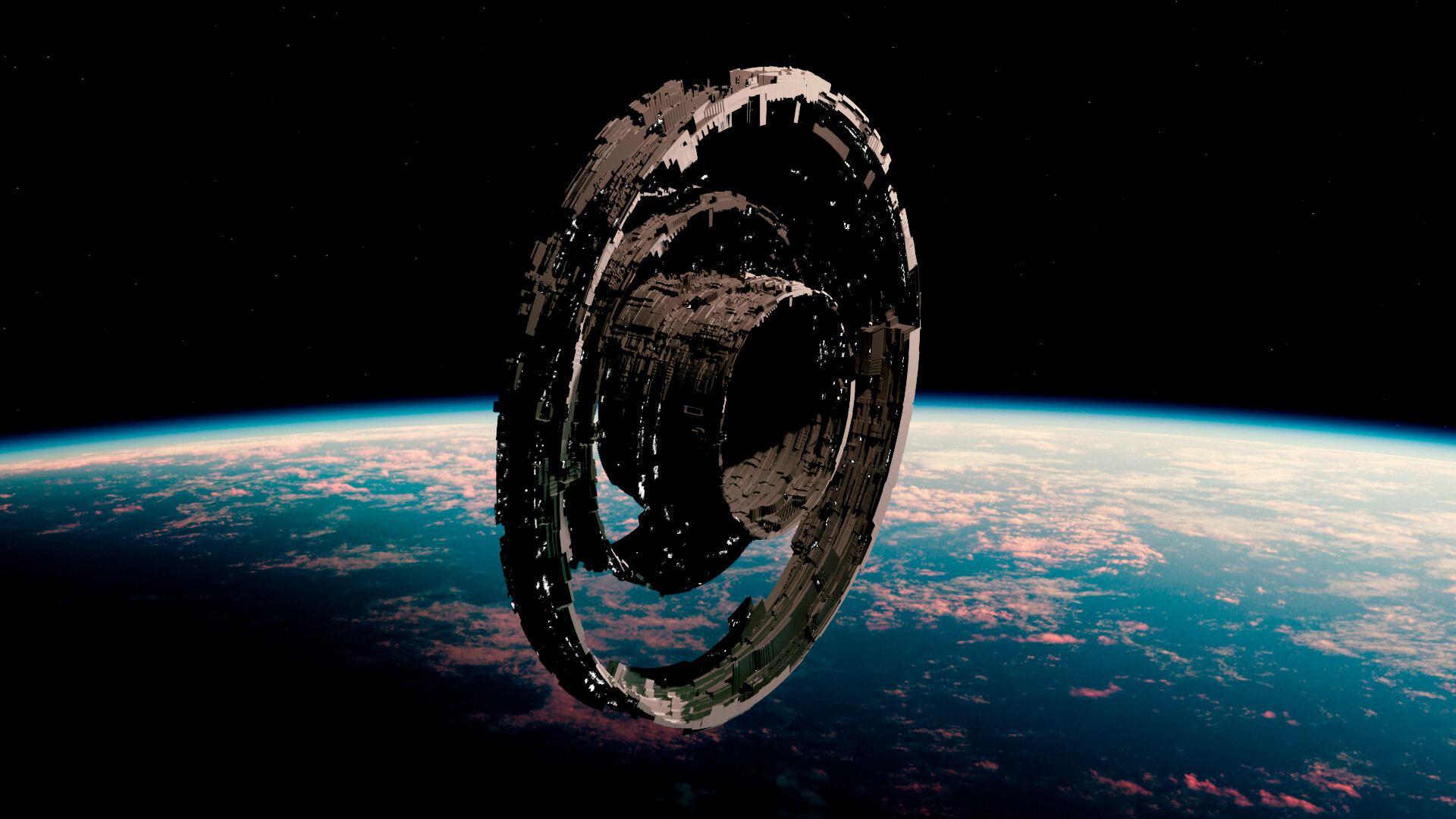 ArtStation - MEGA STRUCTURES – Orbital Engineering Concepts