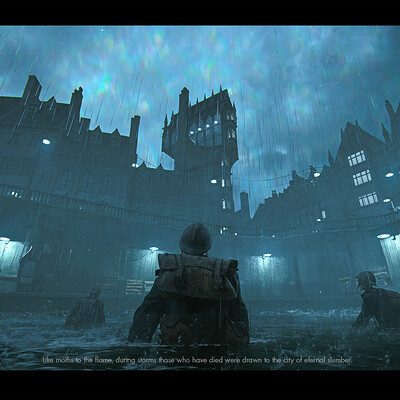 The city that never was. Circles.