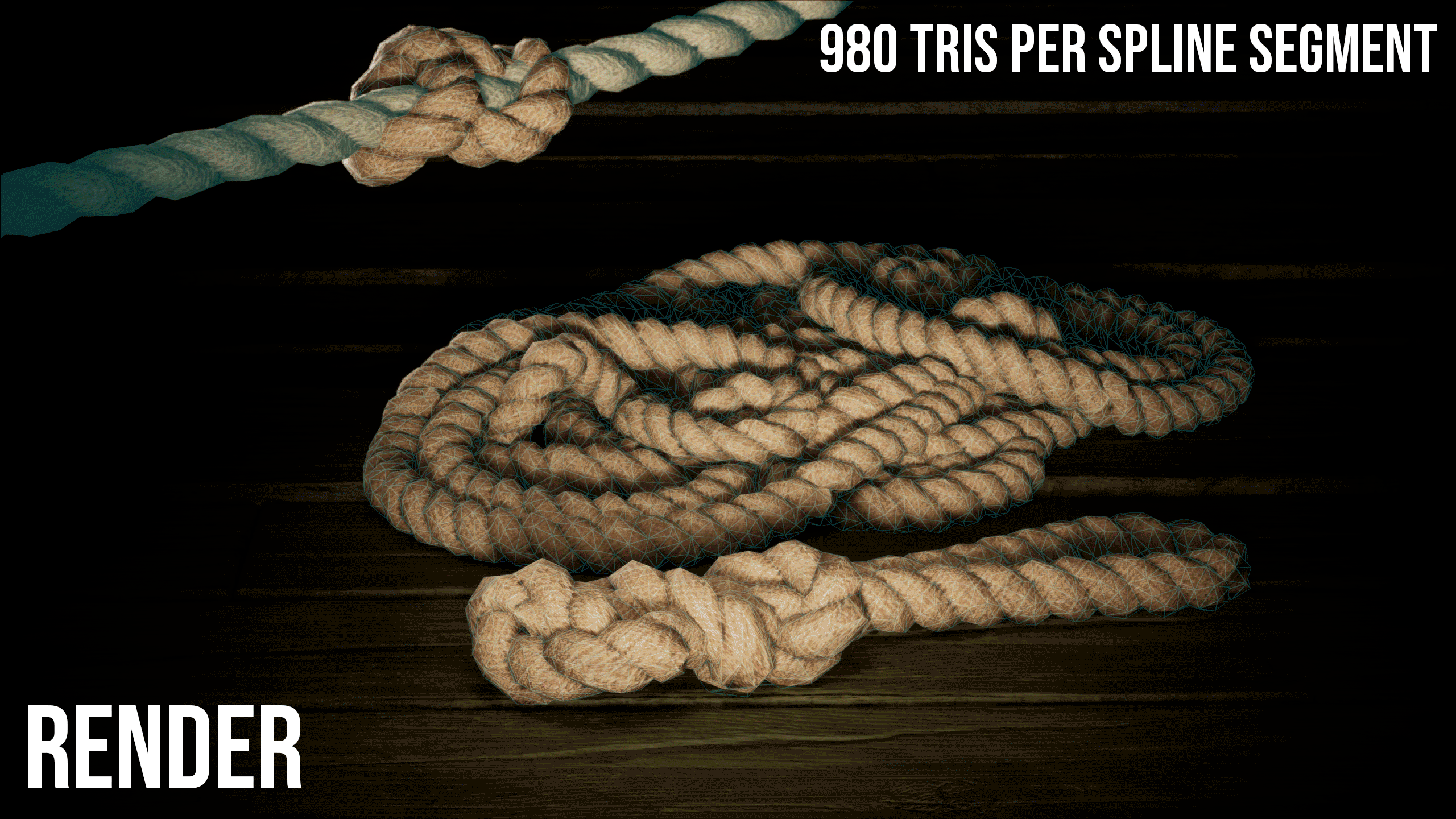 Breakdown of the ropes
