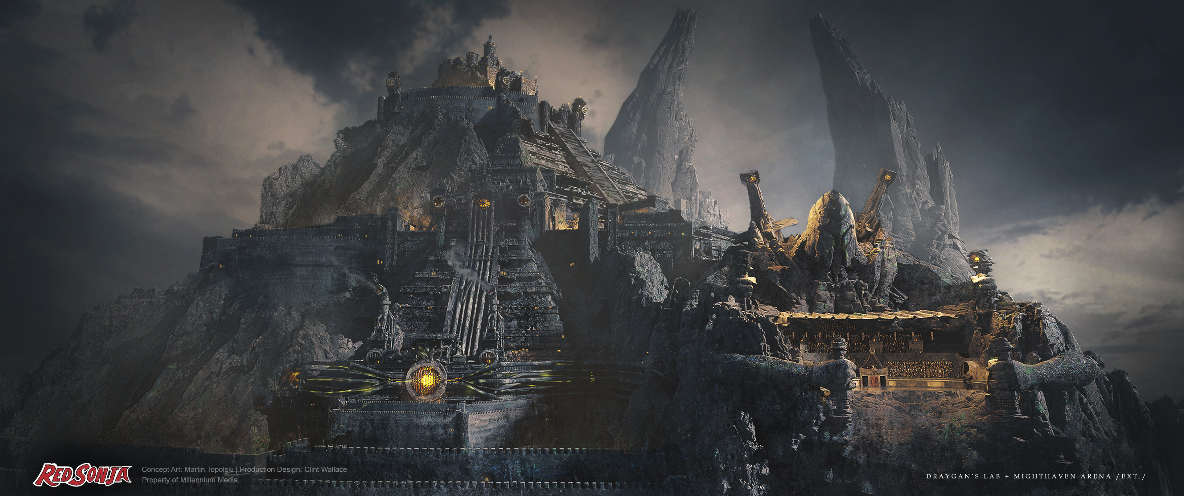 Mighthaven Arena + Draygan's Lab /EXT./