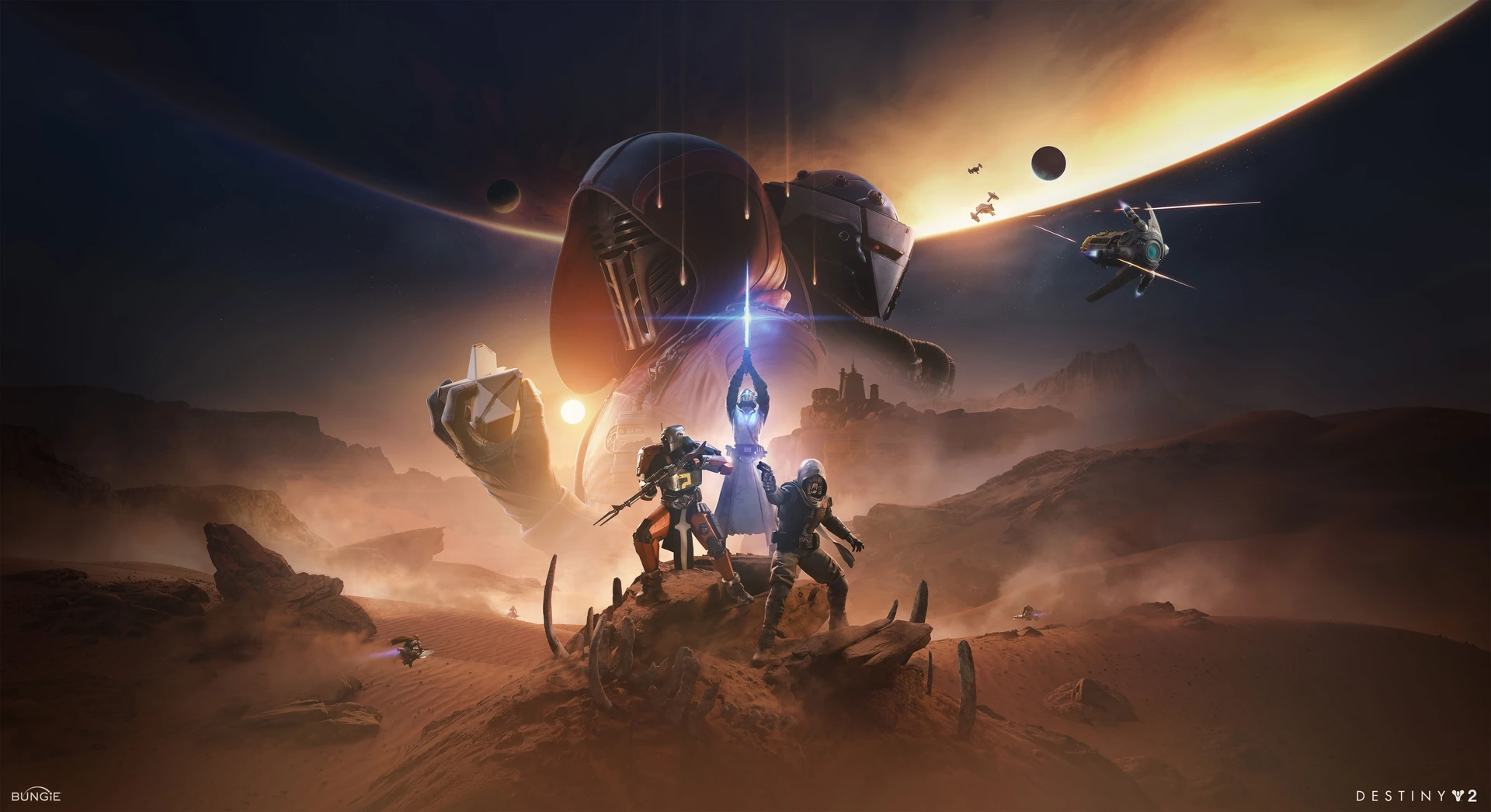 Bungie Destiny 2: Renegades Art Blast - ArtStation Magazine, image size:1920x1046