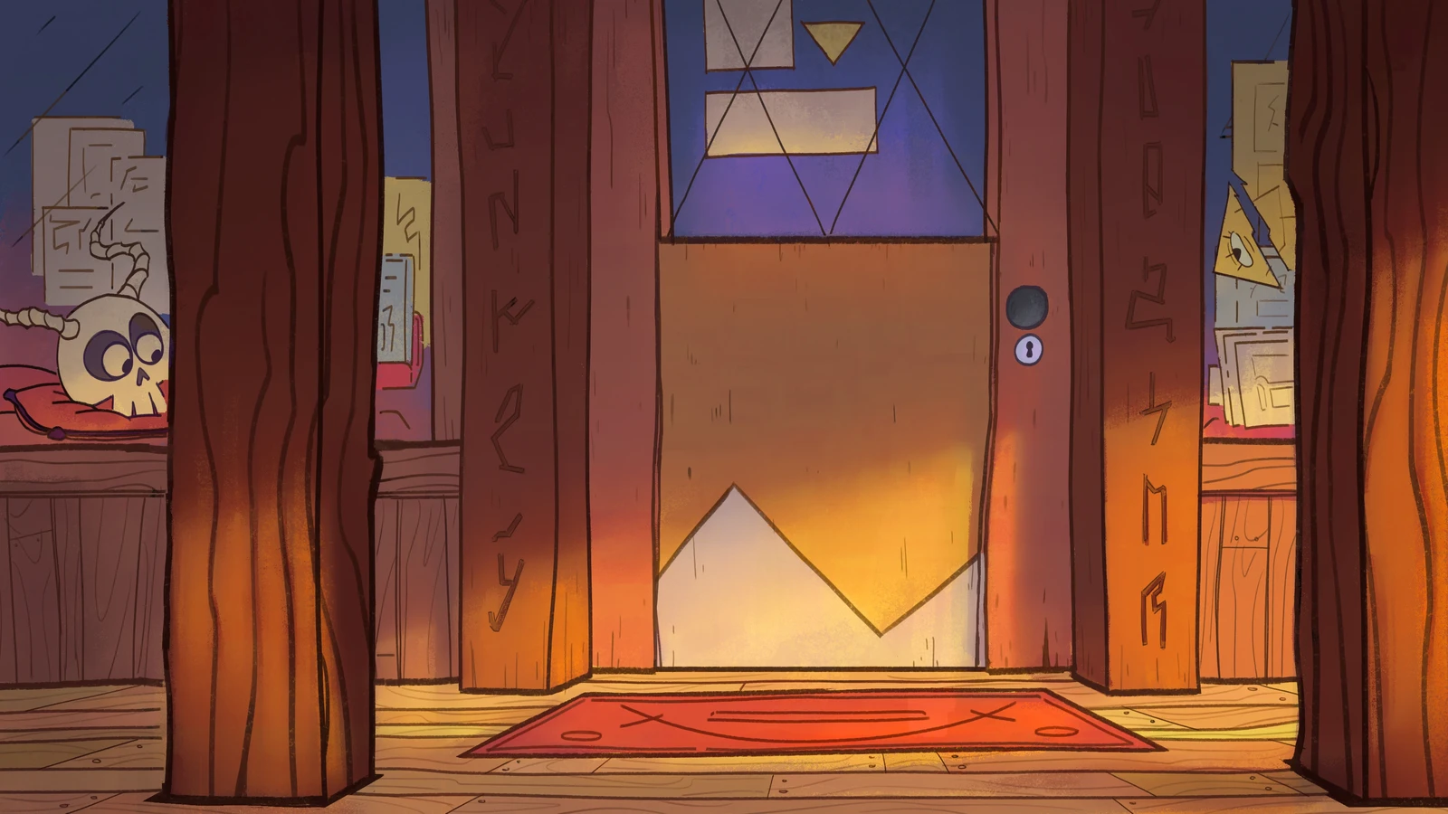 GRAVITY FALLS : Background for dipper animation
