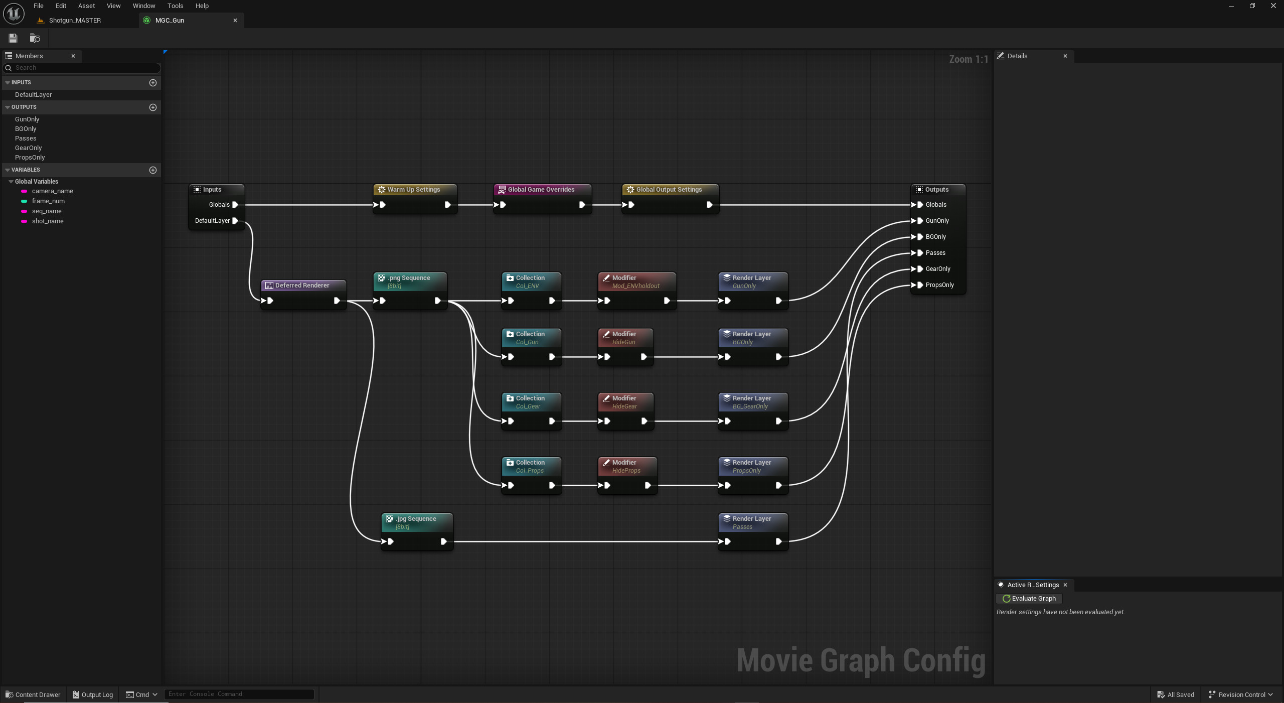 Render Graph (Stills)