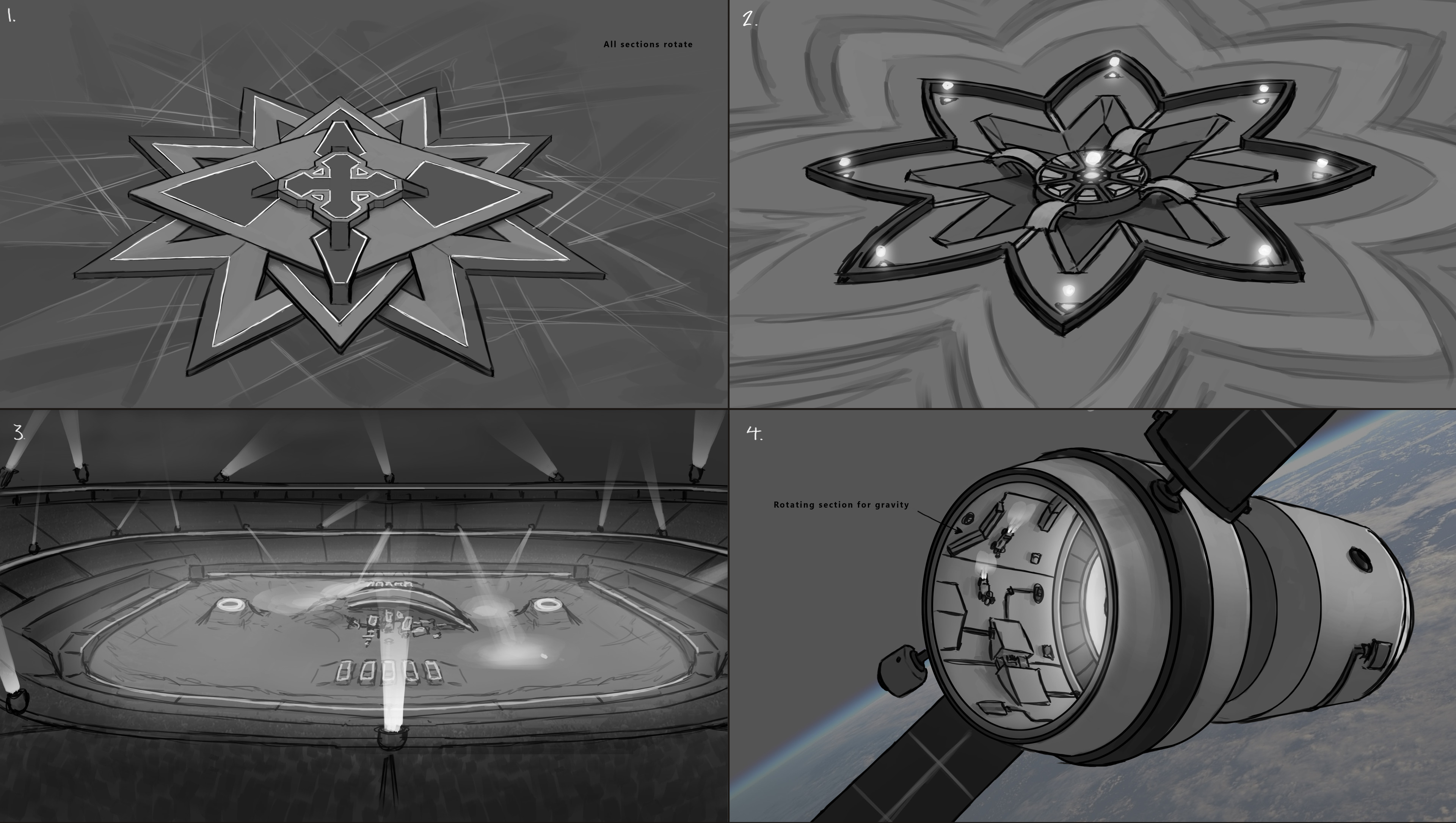 We wanted to go more abstract and crazy 