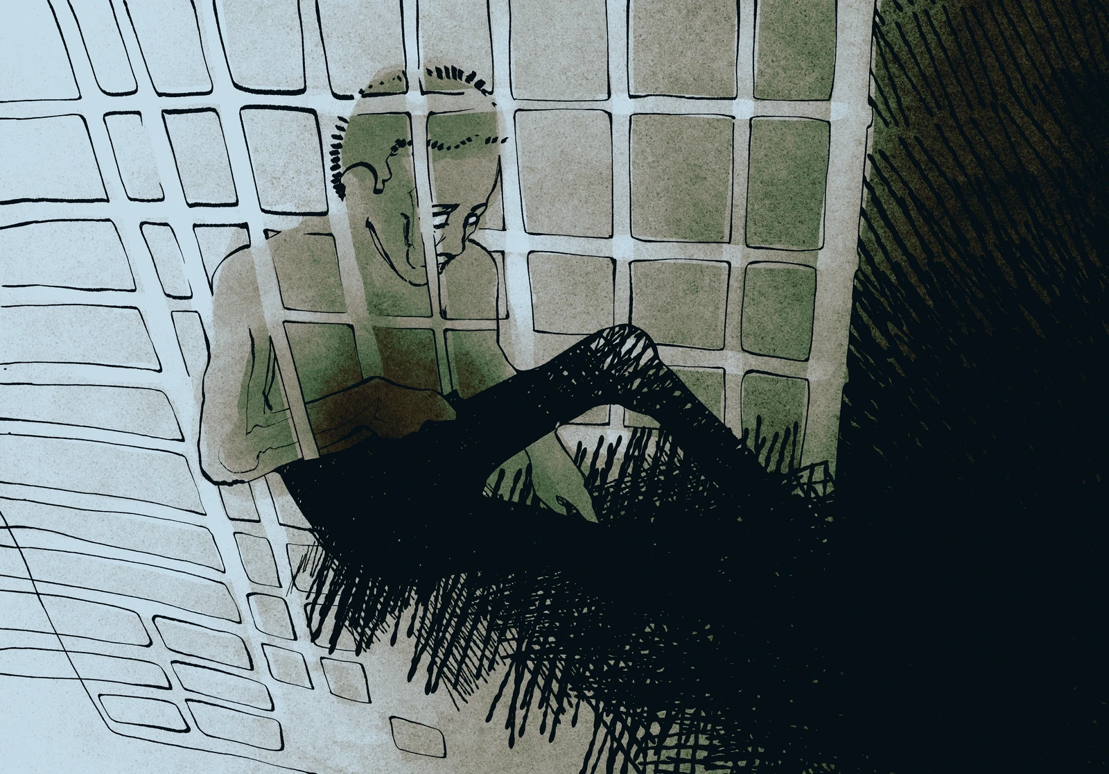 Page 3: The hunger artist sits forgotten in his cage. As he dies of an unsafe, uninterrupted fast, he finally finds vindication in perfecting his art.