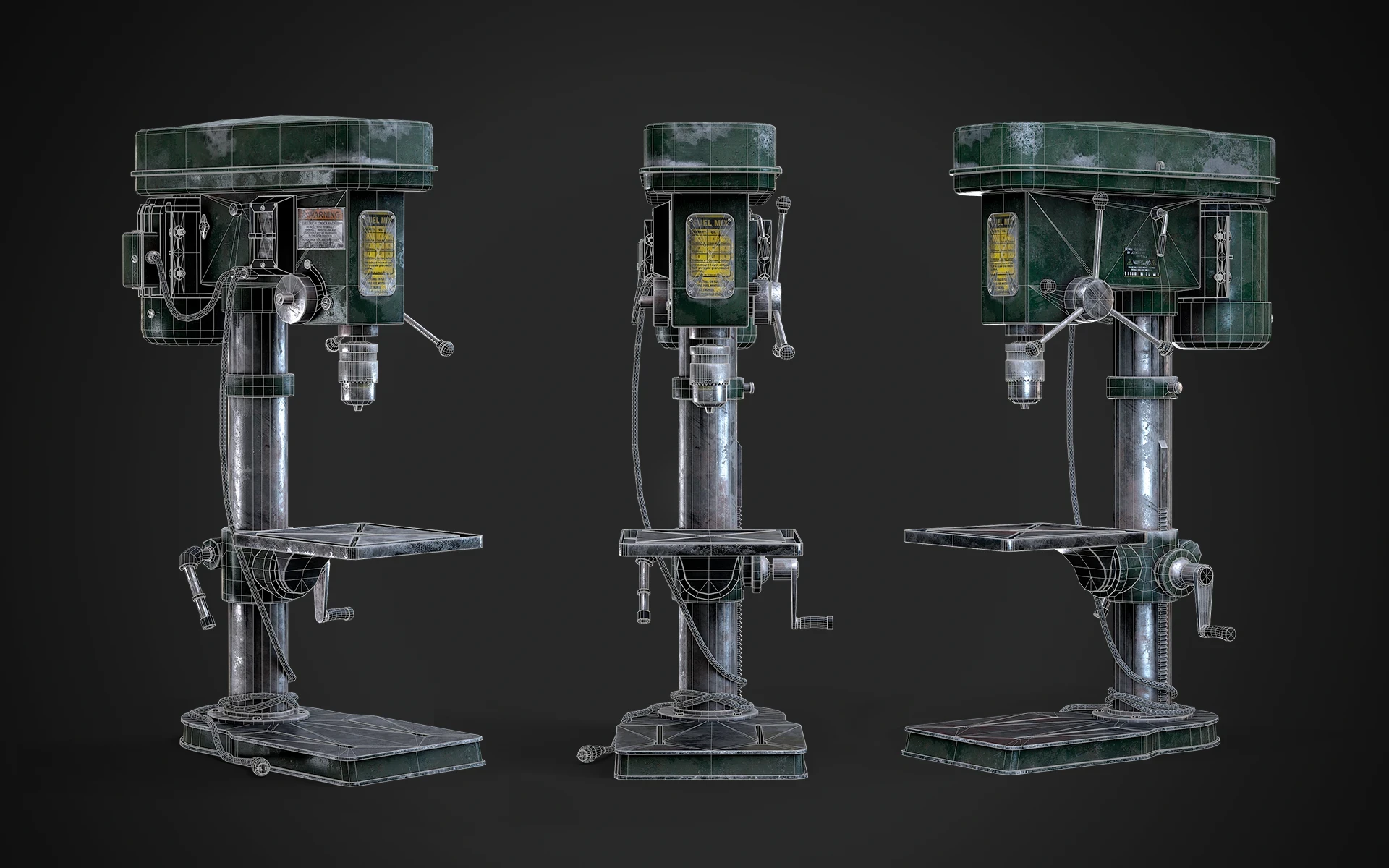 ArtStation - Vertical drill