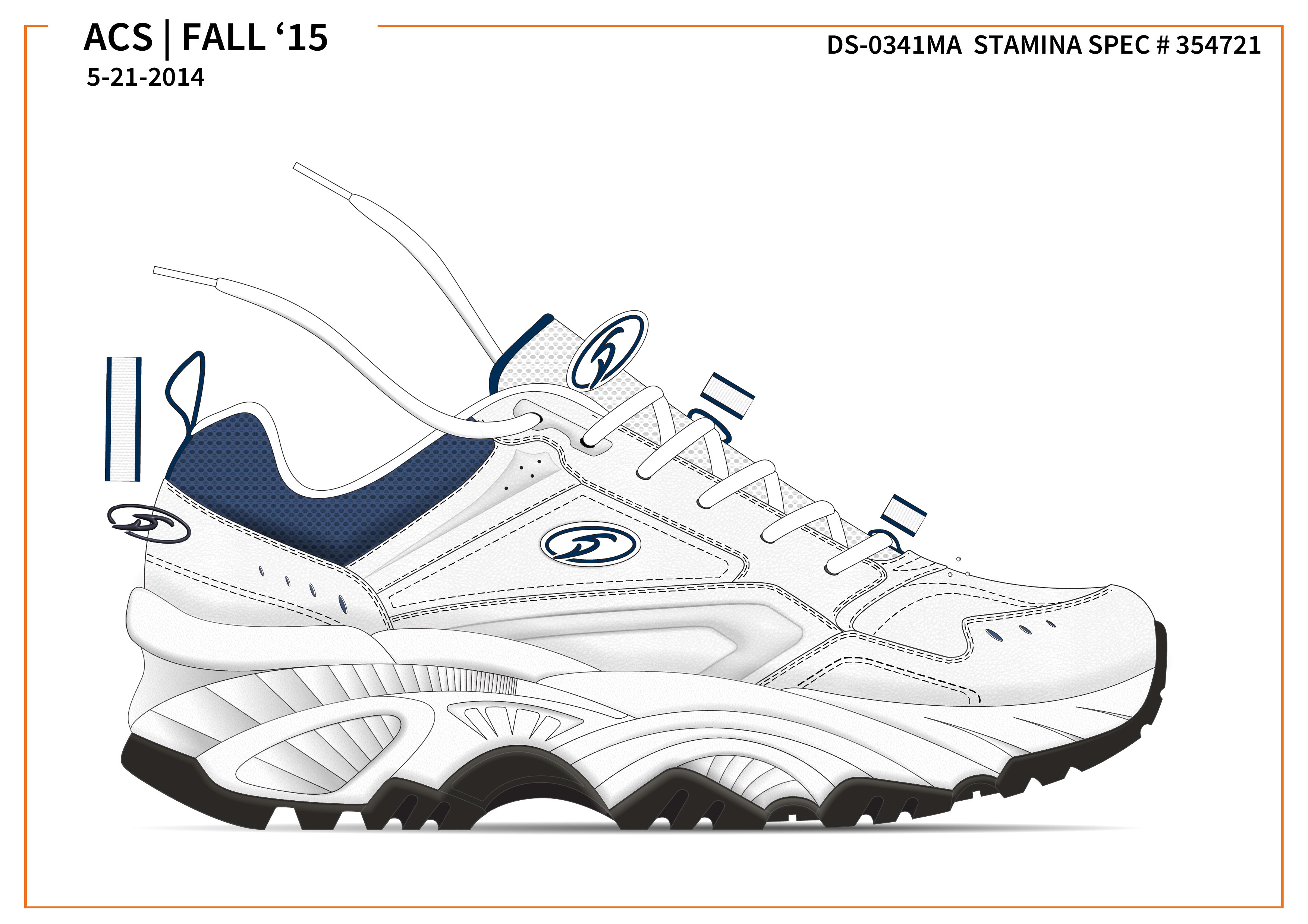 Dr. Scholl's Stamina
Outsole and Upper Design 
