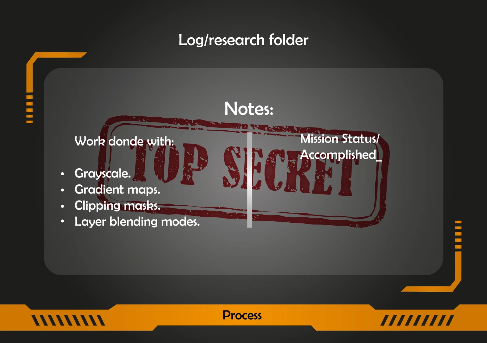 Log/ Research Folder