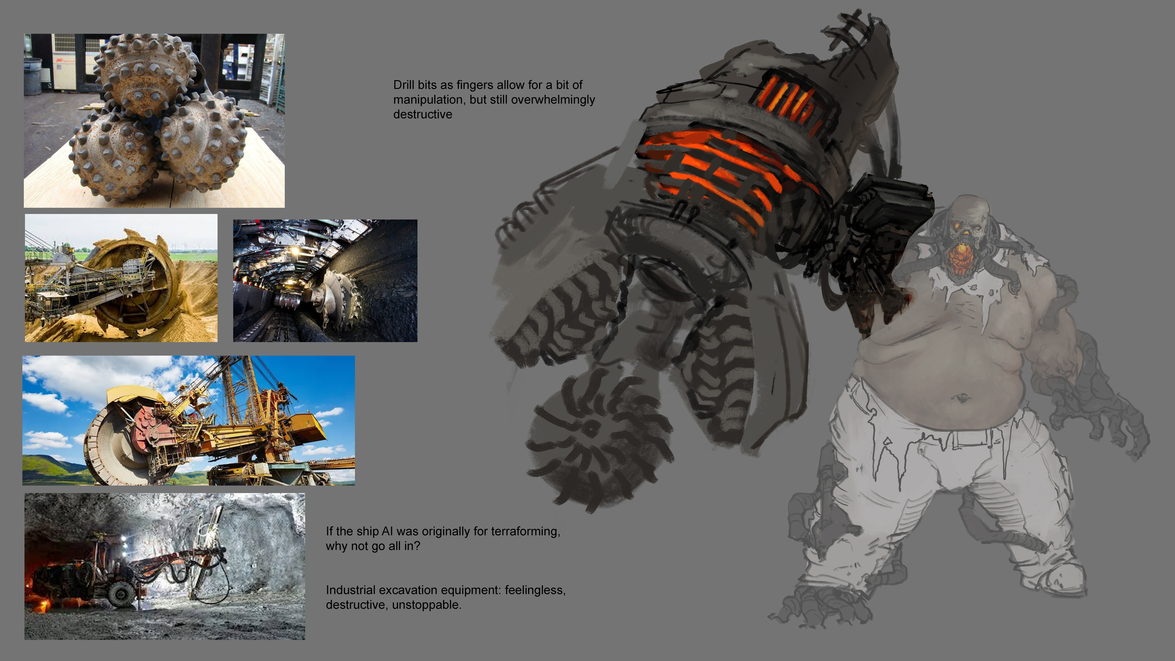 Adaptation of arm mechanics to further industrial brutality