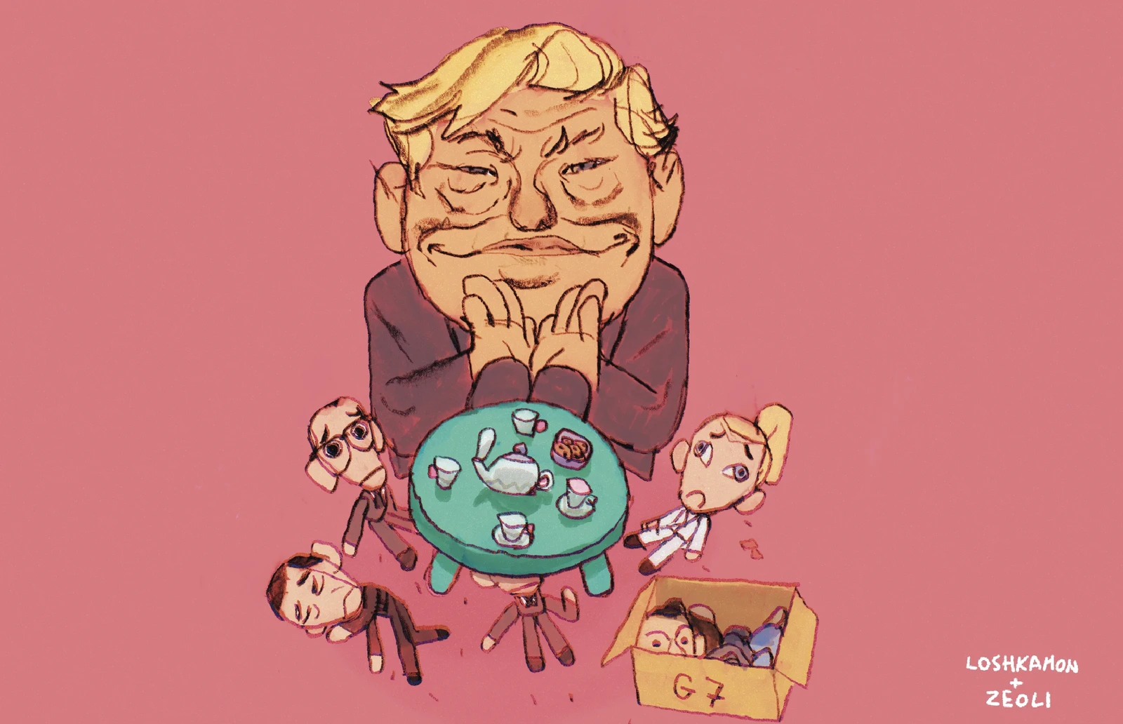 G7 AT TRUMP'S SERVICE