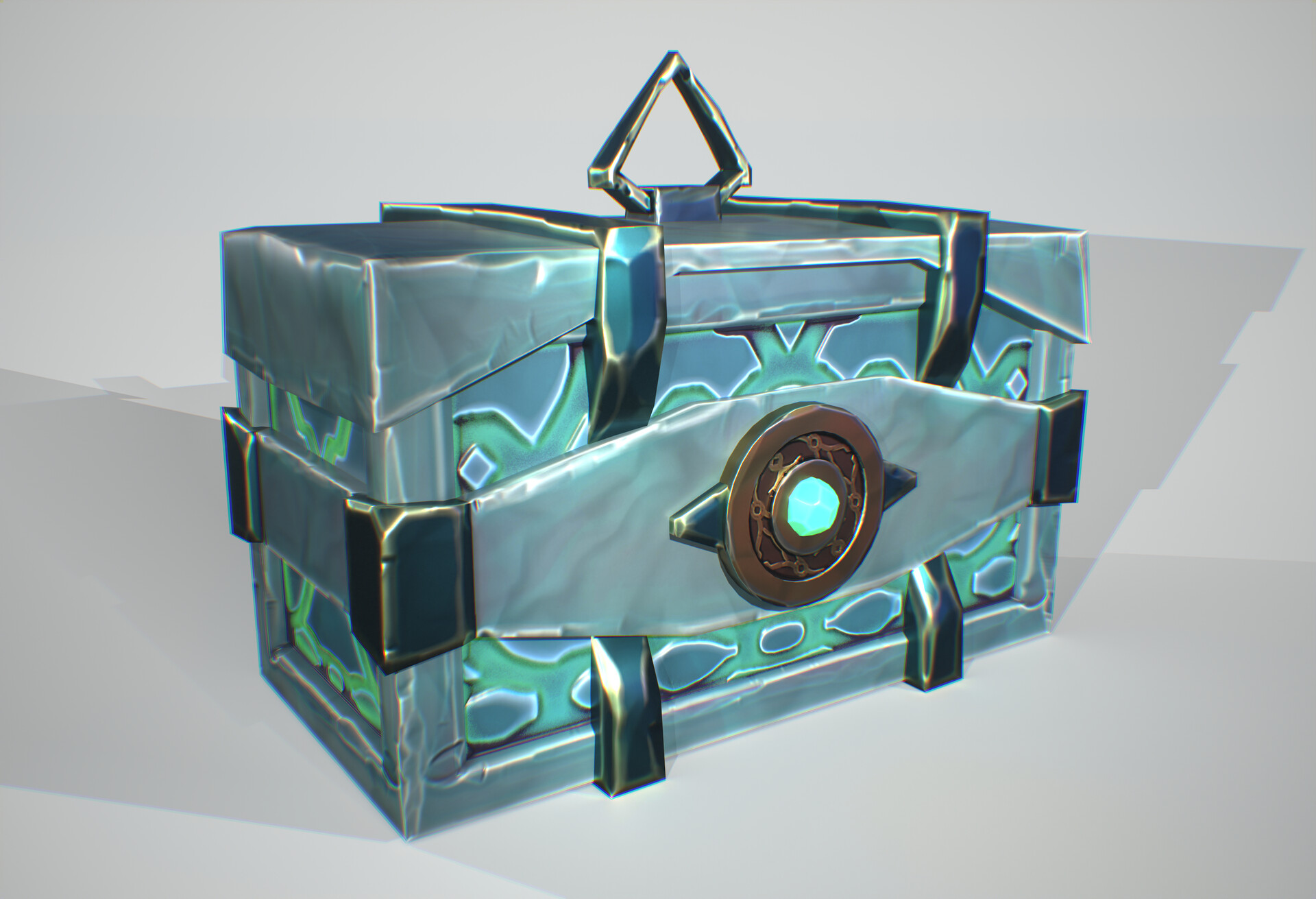 ArtStation - Stylized Arcane Chest — 3D Prop