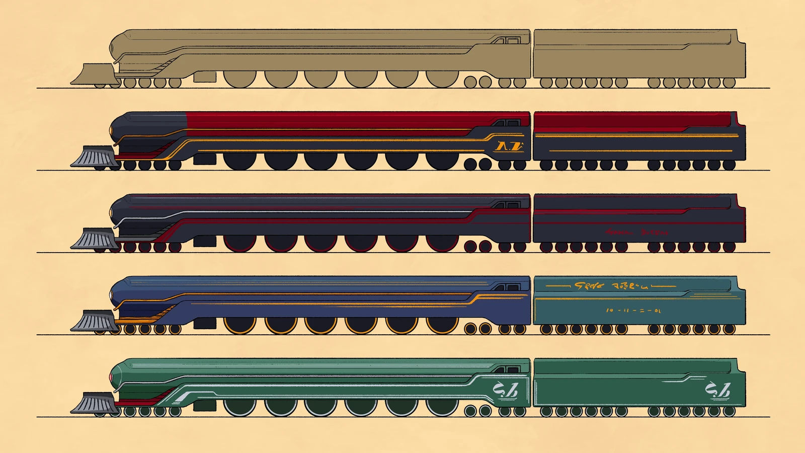 Colour Iterations