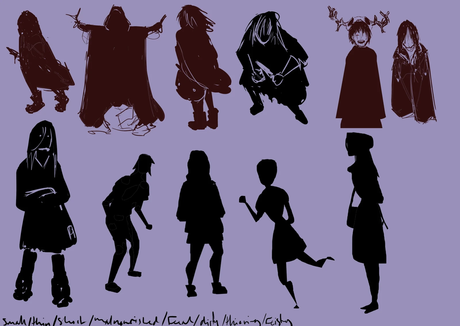 First time attempting a silhouette first design.