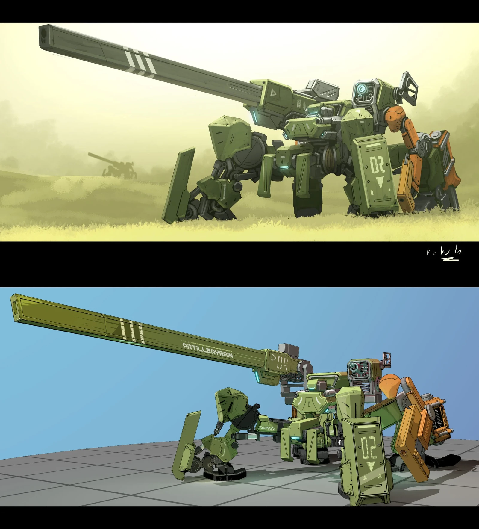 Concept Vs 3D