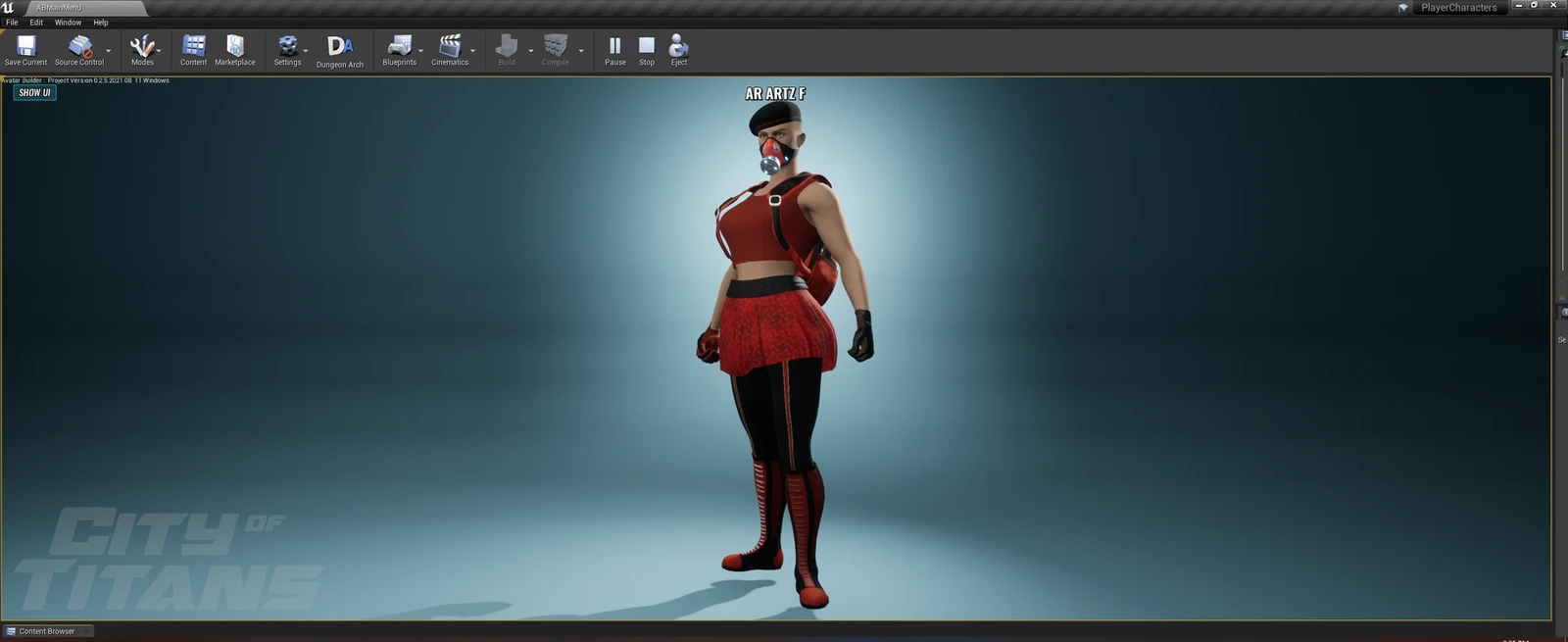 Anarchy Reds ARTZ Female (Ingame)