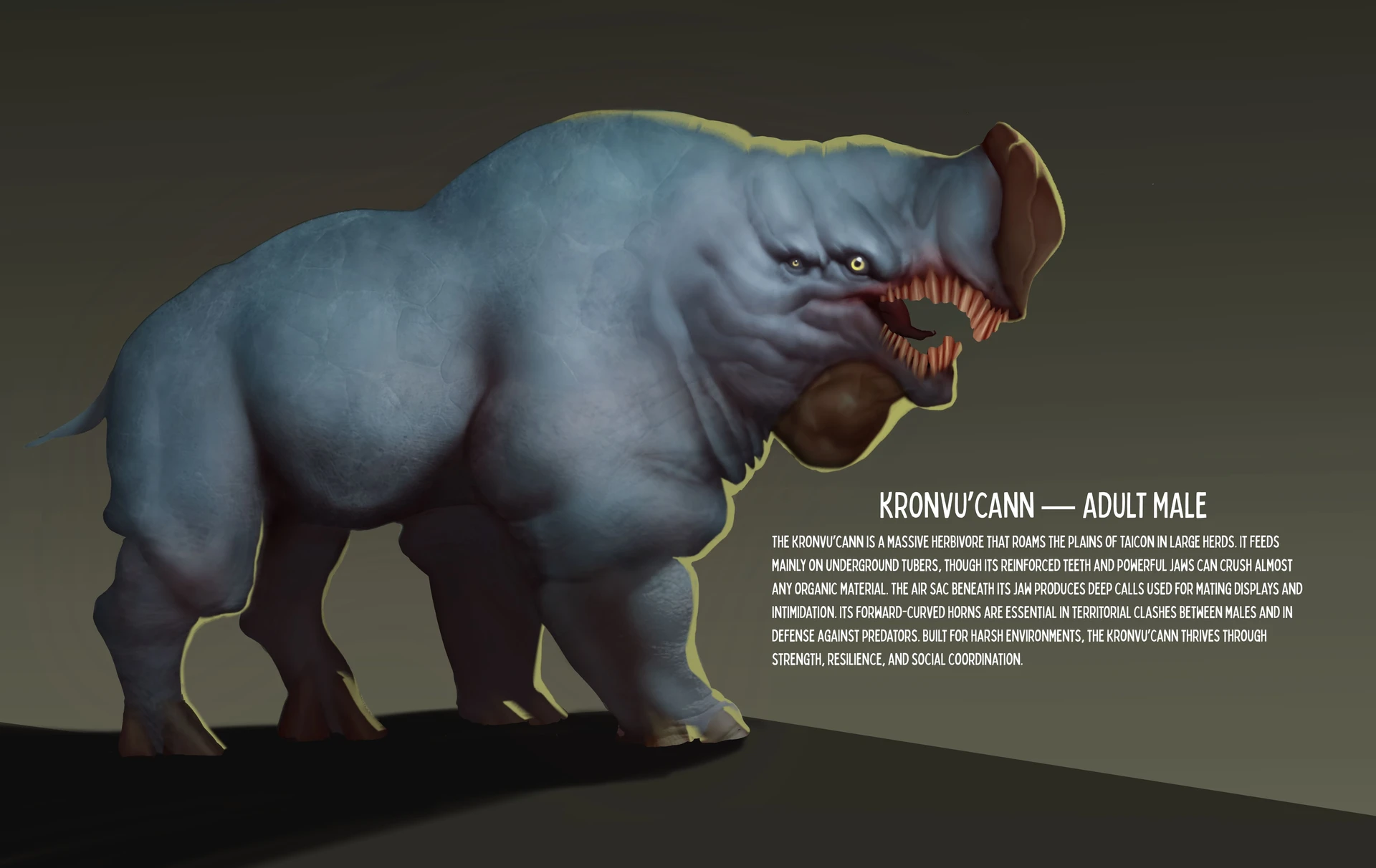 ArtStation - Kronvu'cann — Creature Design