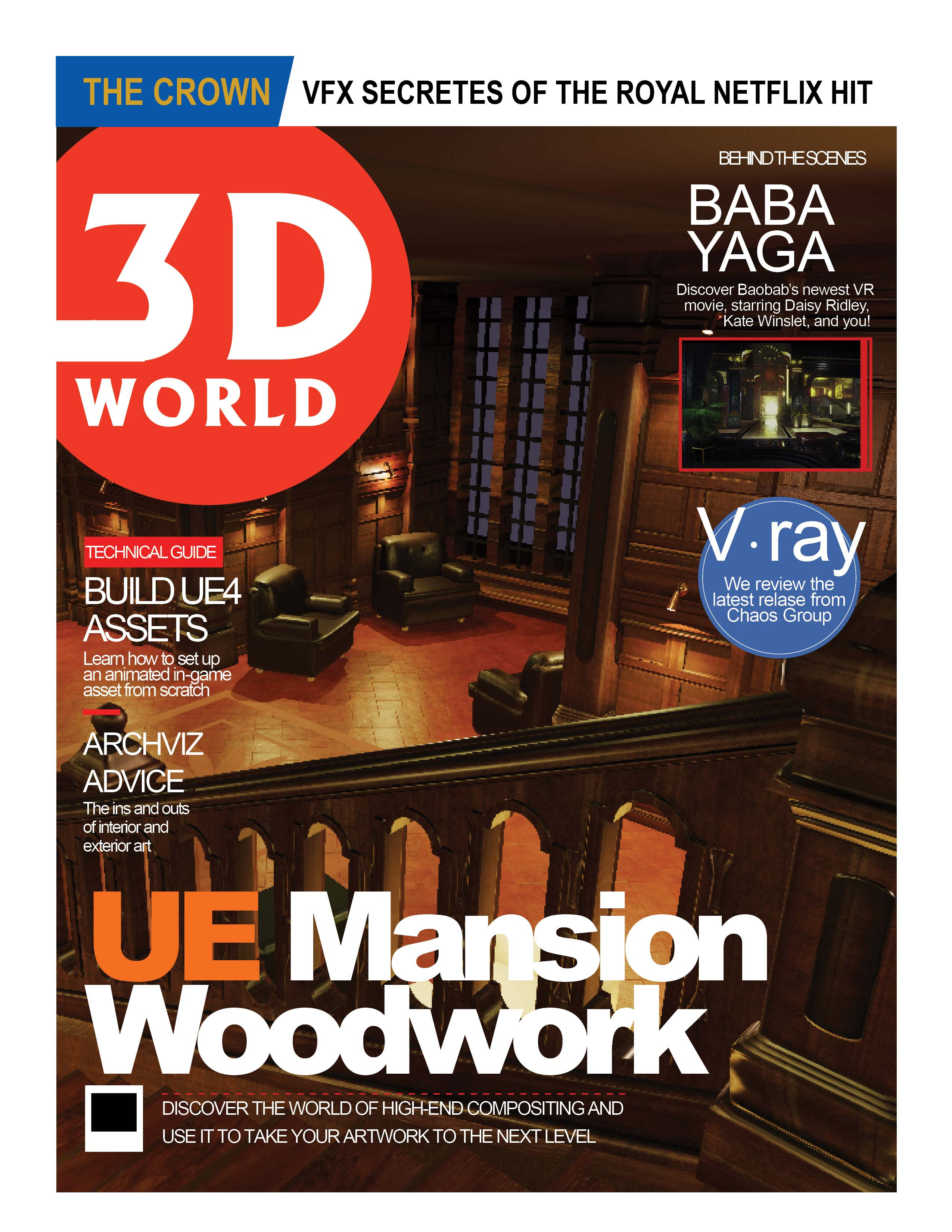 UE Mansion Woodwork Cover