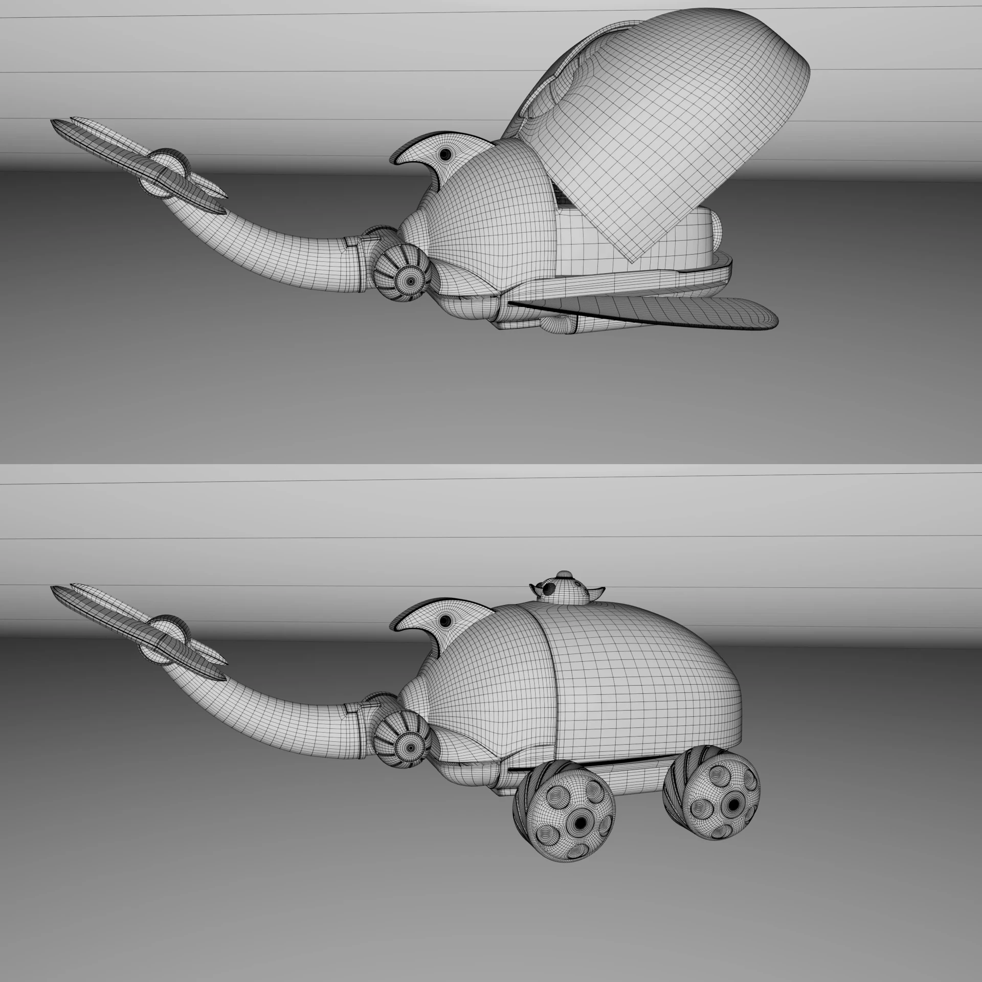 Mechabuton - Time Bokan Fanart