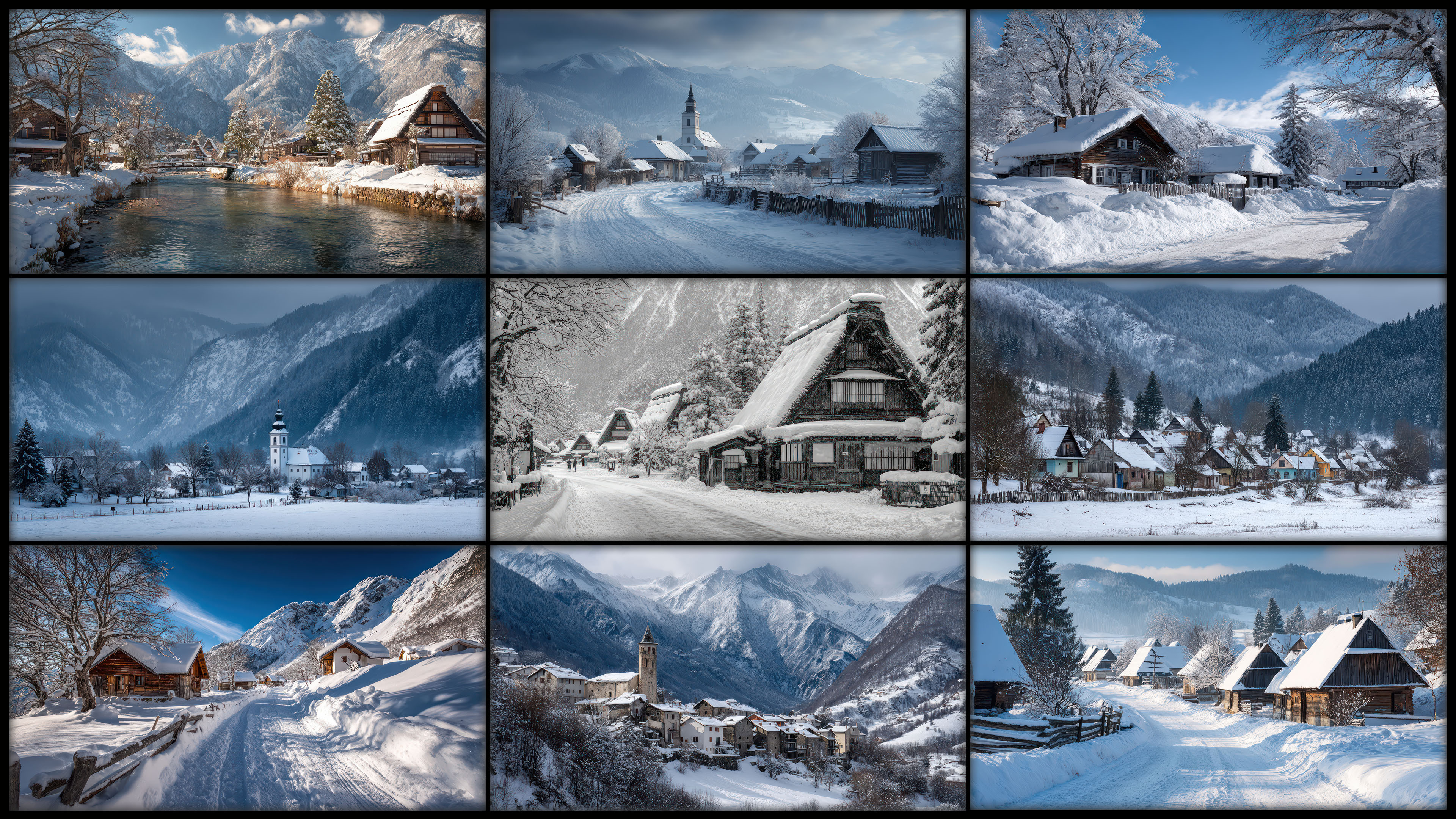 230 Snowy Village - Environment Concept Reference Image Pack v.526 |4K|
https://www.artstation.com/a/52146432