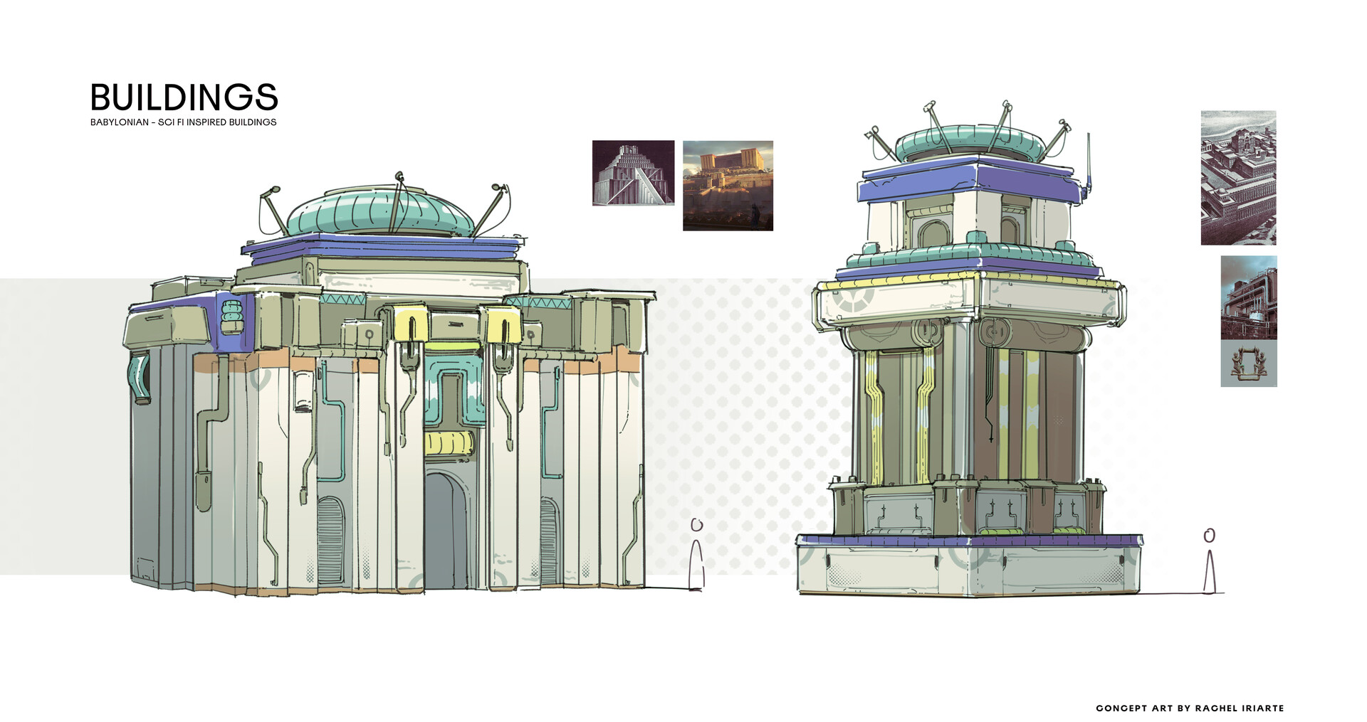 Babylonian Sci Fi Assets