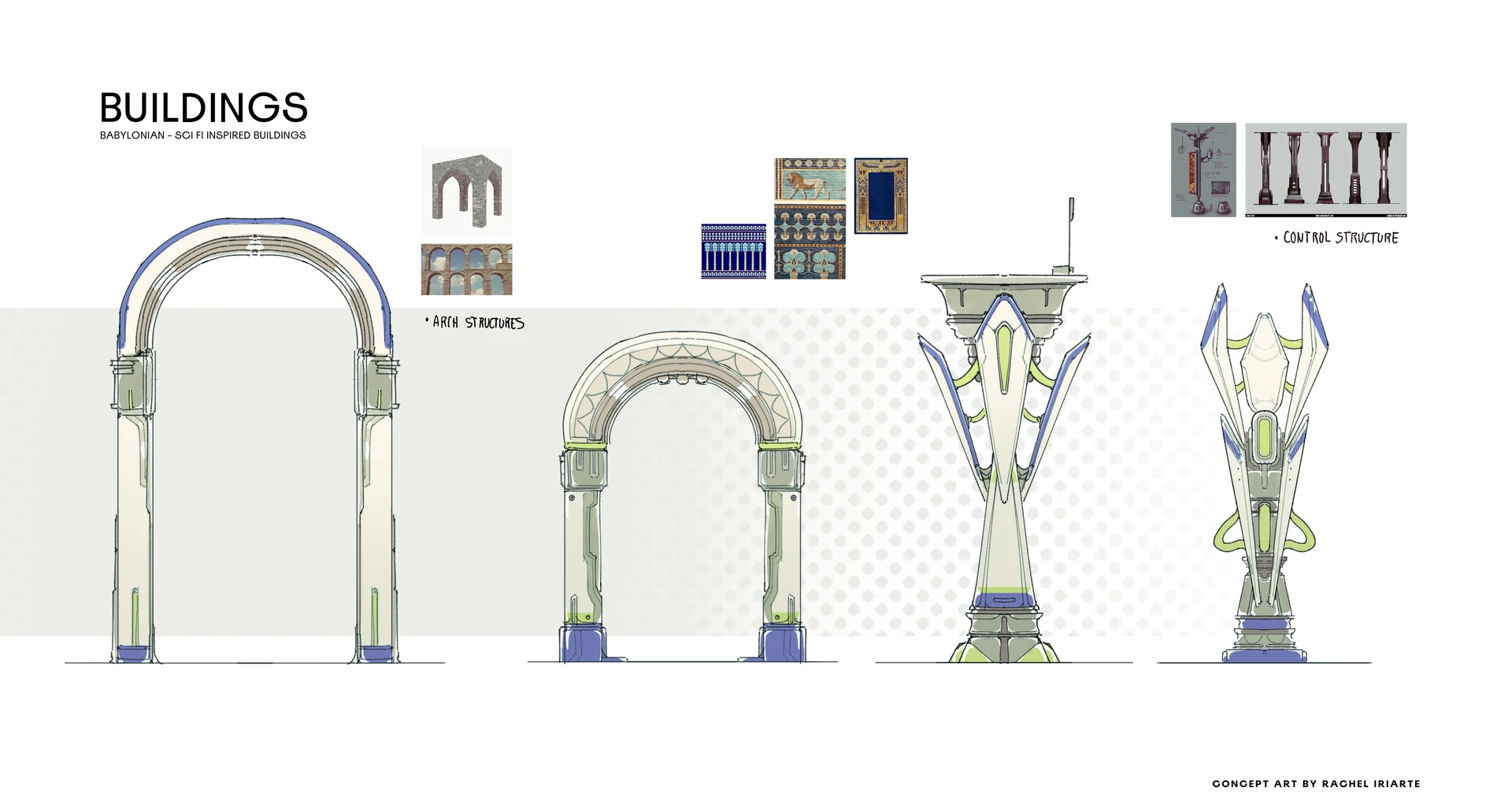 Babylonian Sci Fi Assets