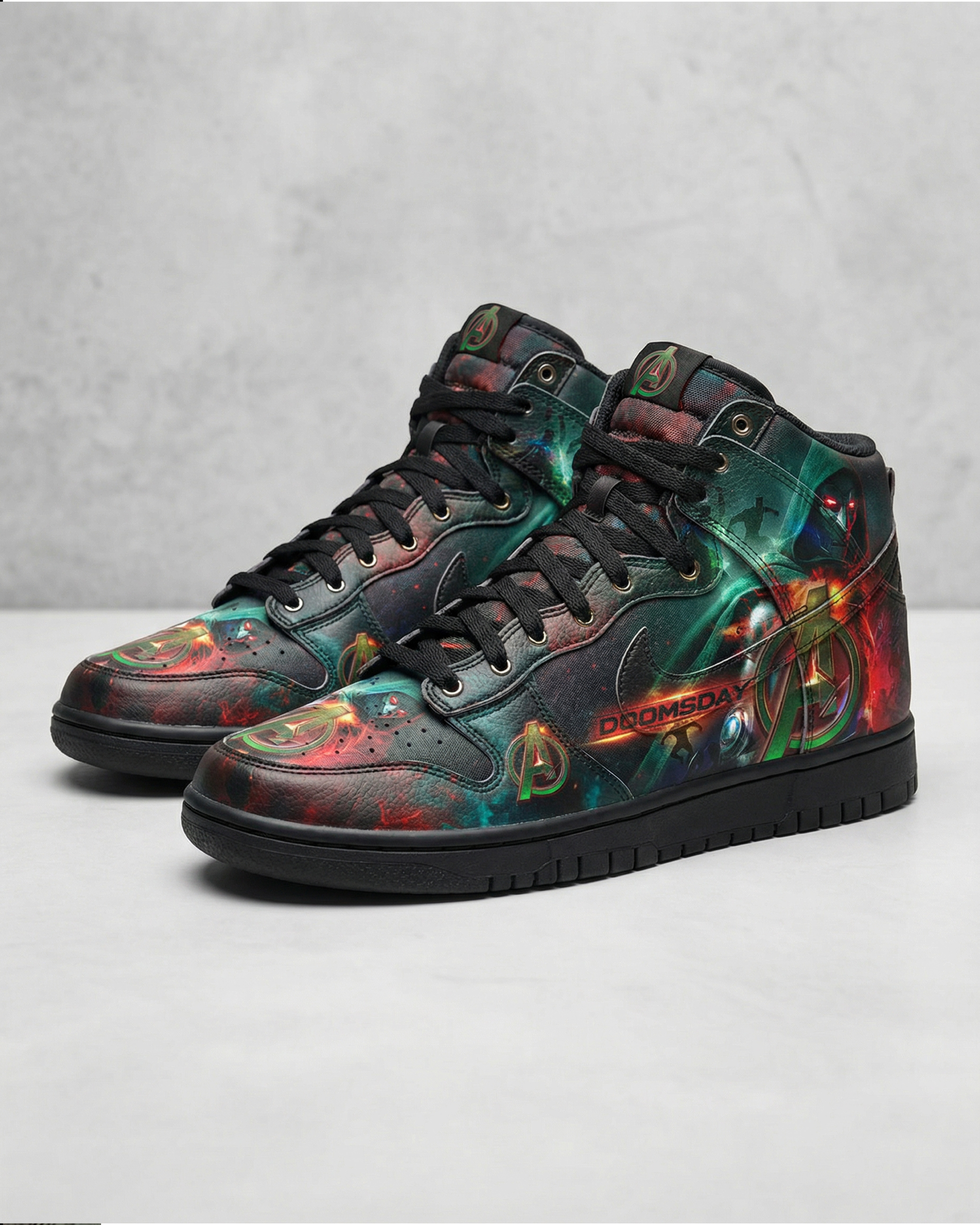 Footwear concept translating the visual language into a product-driven execution.