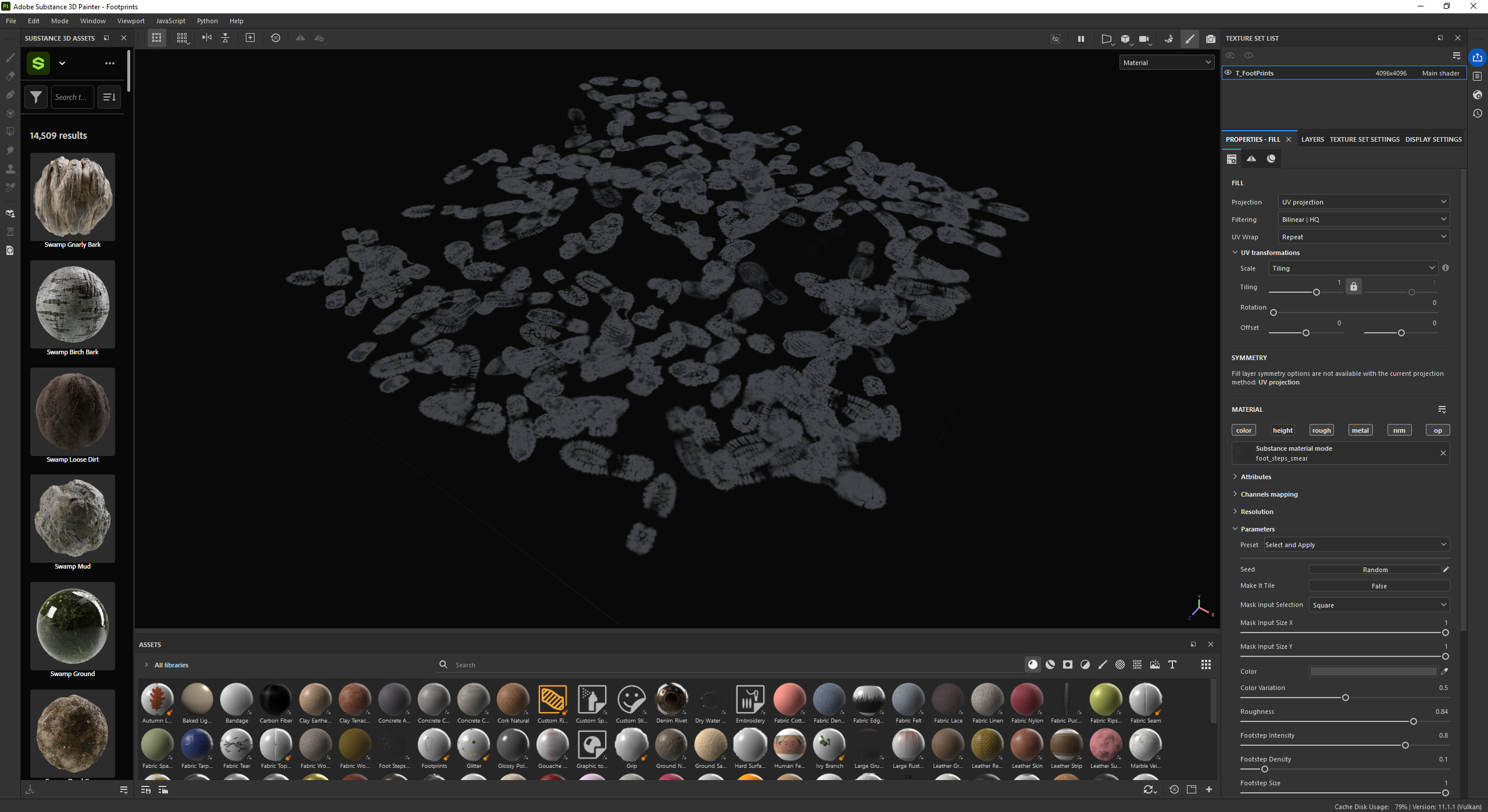 Footprint Decal (Substance)