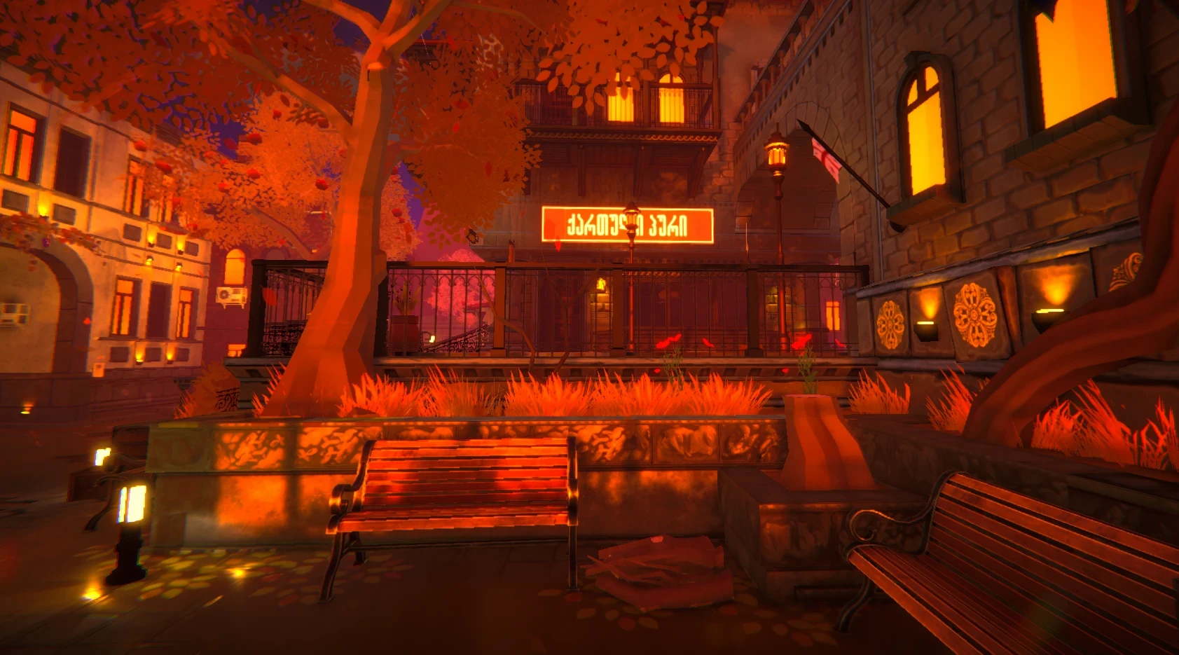 Tbilisi Courtyard view 2