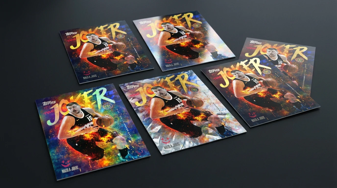 Multi-card layout exploration illustrating potential set expansion, variant releases, and collectible series opportunities within a unified visual system.