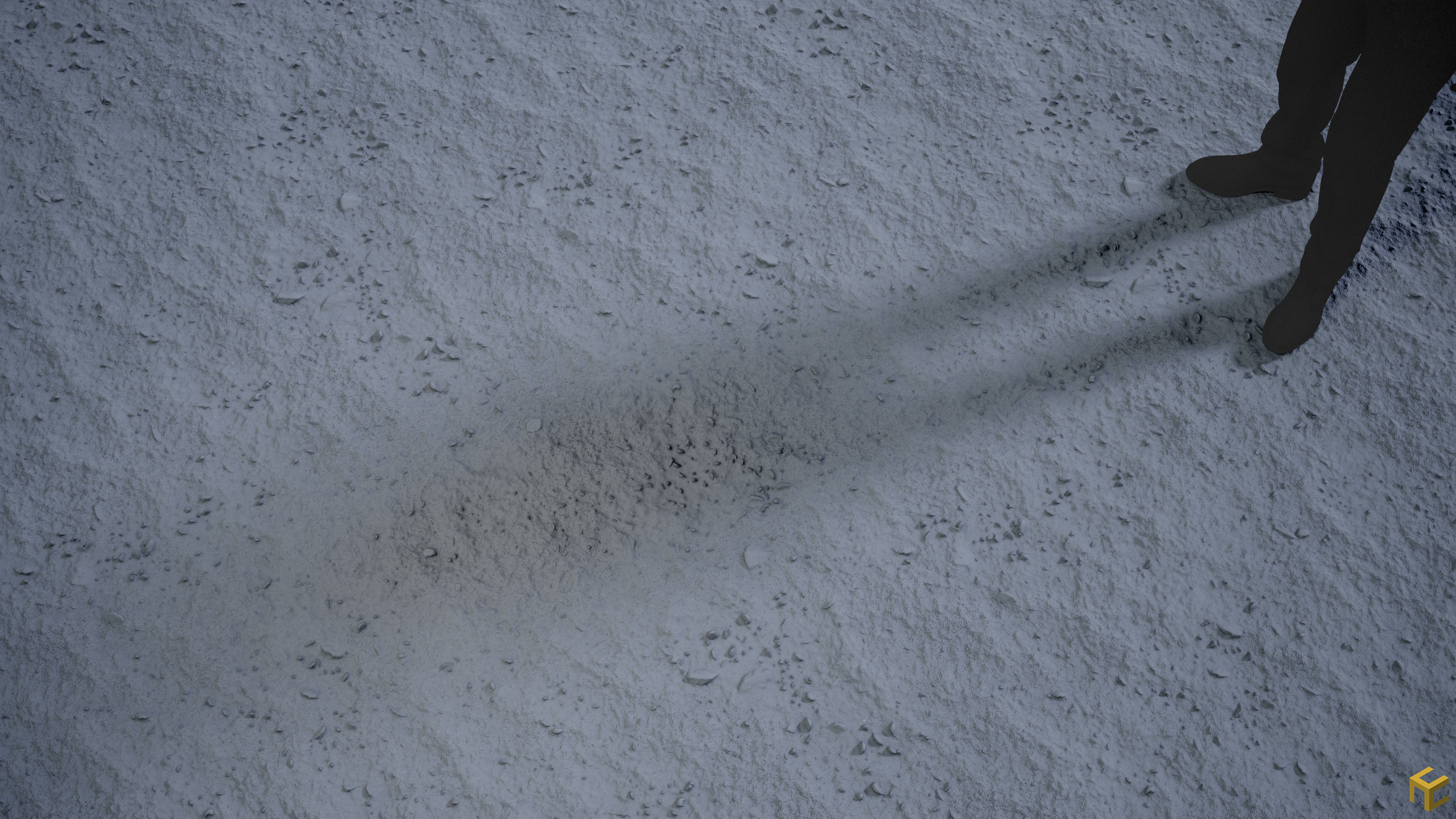 Volcanic Soil - Clay Render