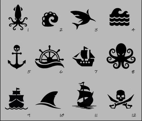 Watery Grave set, icon concepts