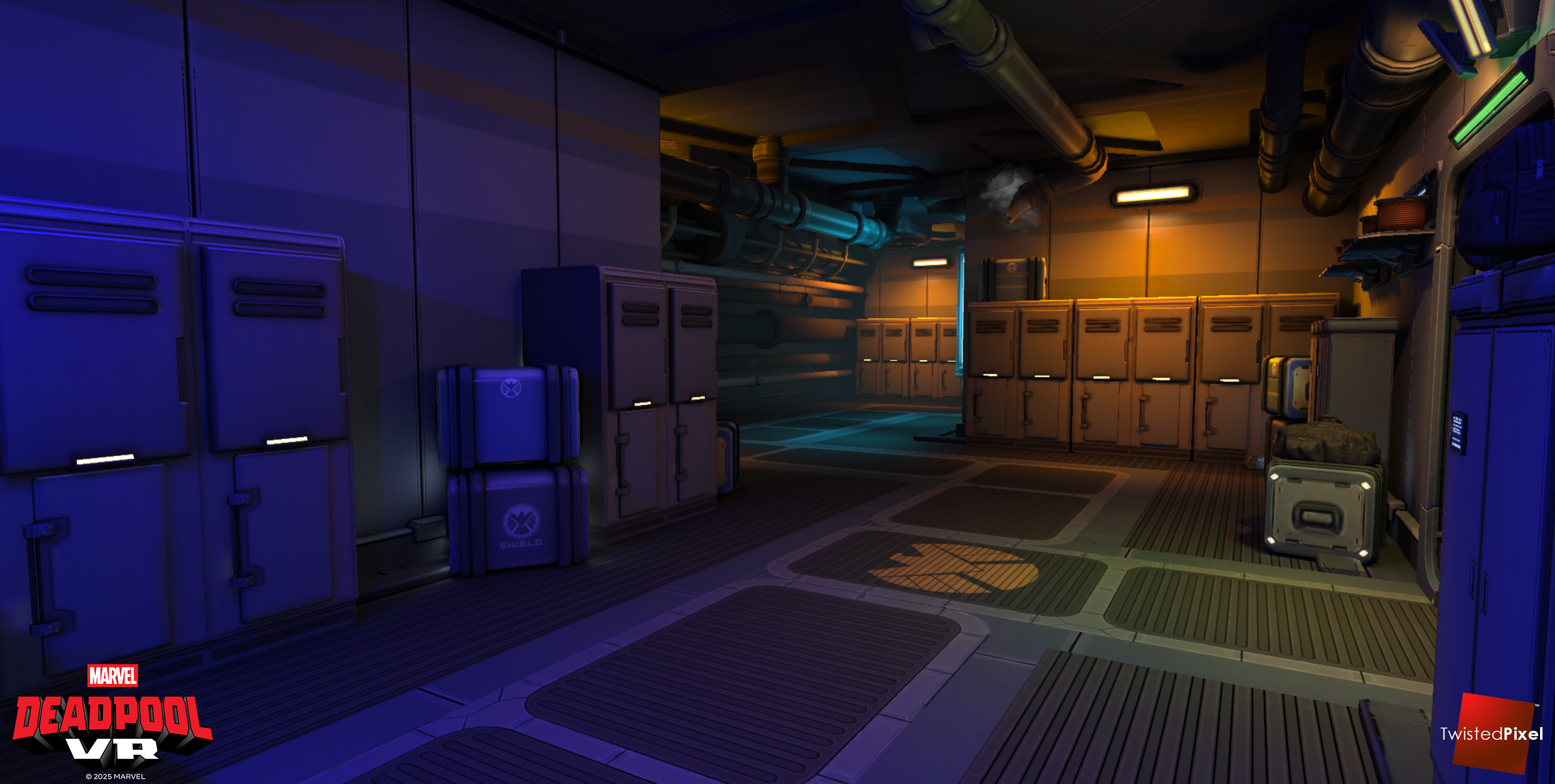 Responsible for texturing and creating this entire space reusing existing elements I had created along with other elements the team had created in previous areas.